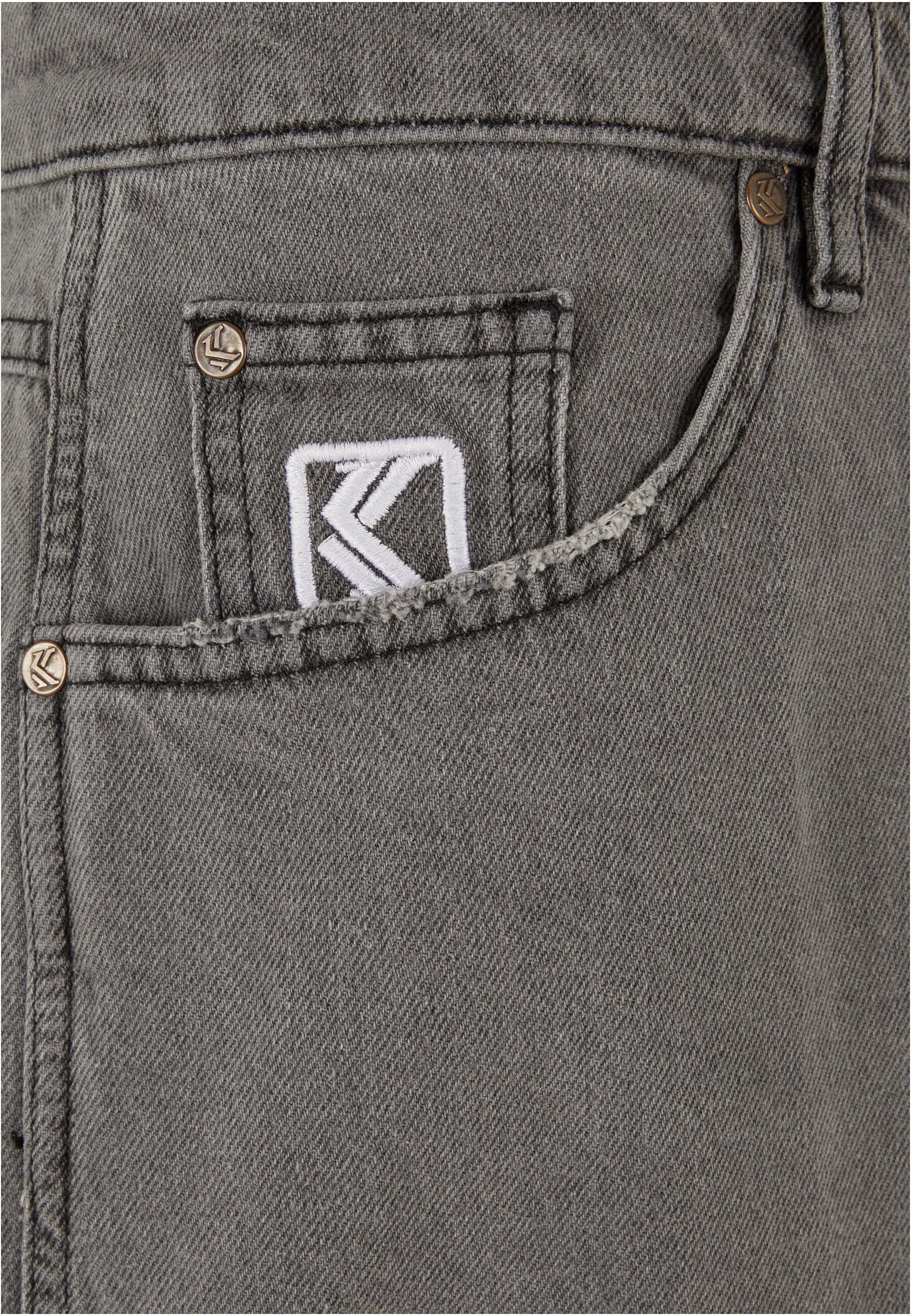 Karl Kani Bequeme Jeans »Karl Kani Herren KK Small Signature Tapered Five Pocket Denim«