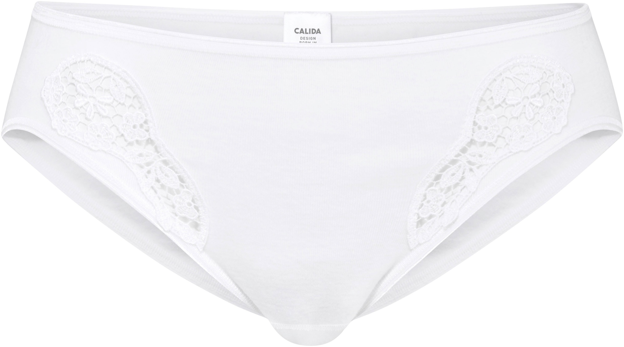 CALIDA Minislip "Feminin Sense", Spitze, Interlock-Qualität, elastisch, Pur günstig online kaufen