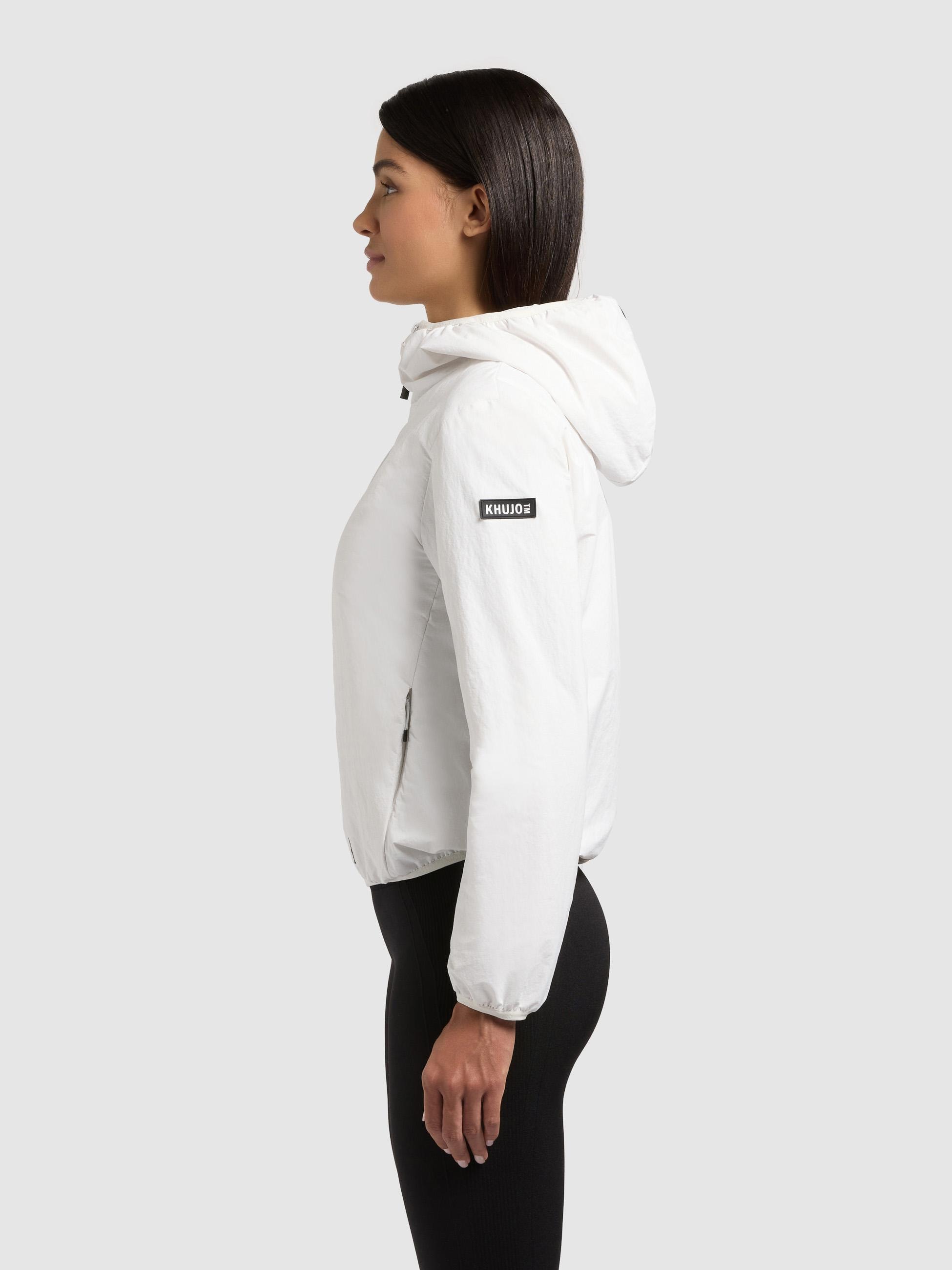 khujo Outdoorjacke »Shelly2« 2 Stk. tlg. mit Kapuze packbare Damen Übergangsjacke mit Tasche