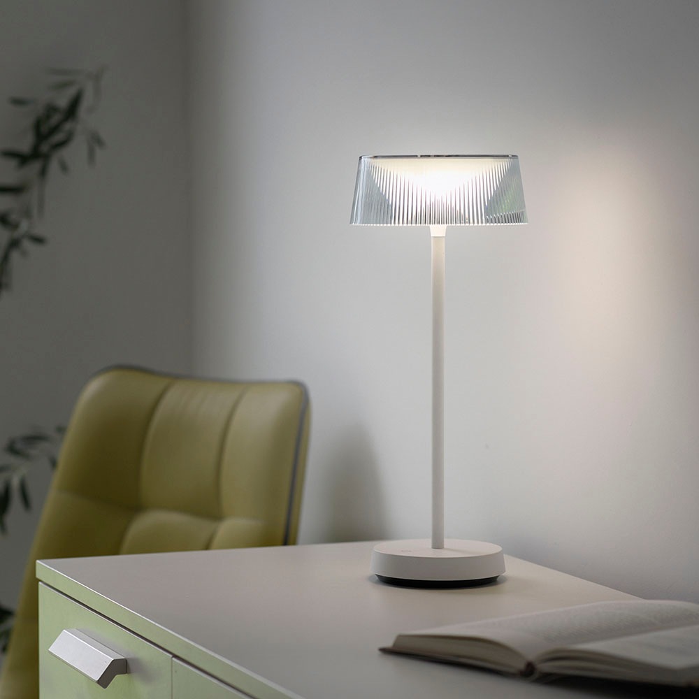 JUST LIGHT Tischleuchte »DORA«, 1 flammig, Leuchtmittel LED-Board | LED fest integriert, dimmbar über Touchdimmer