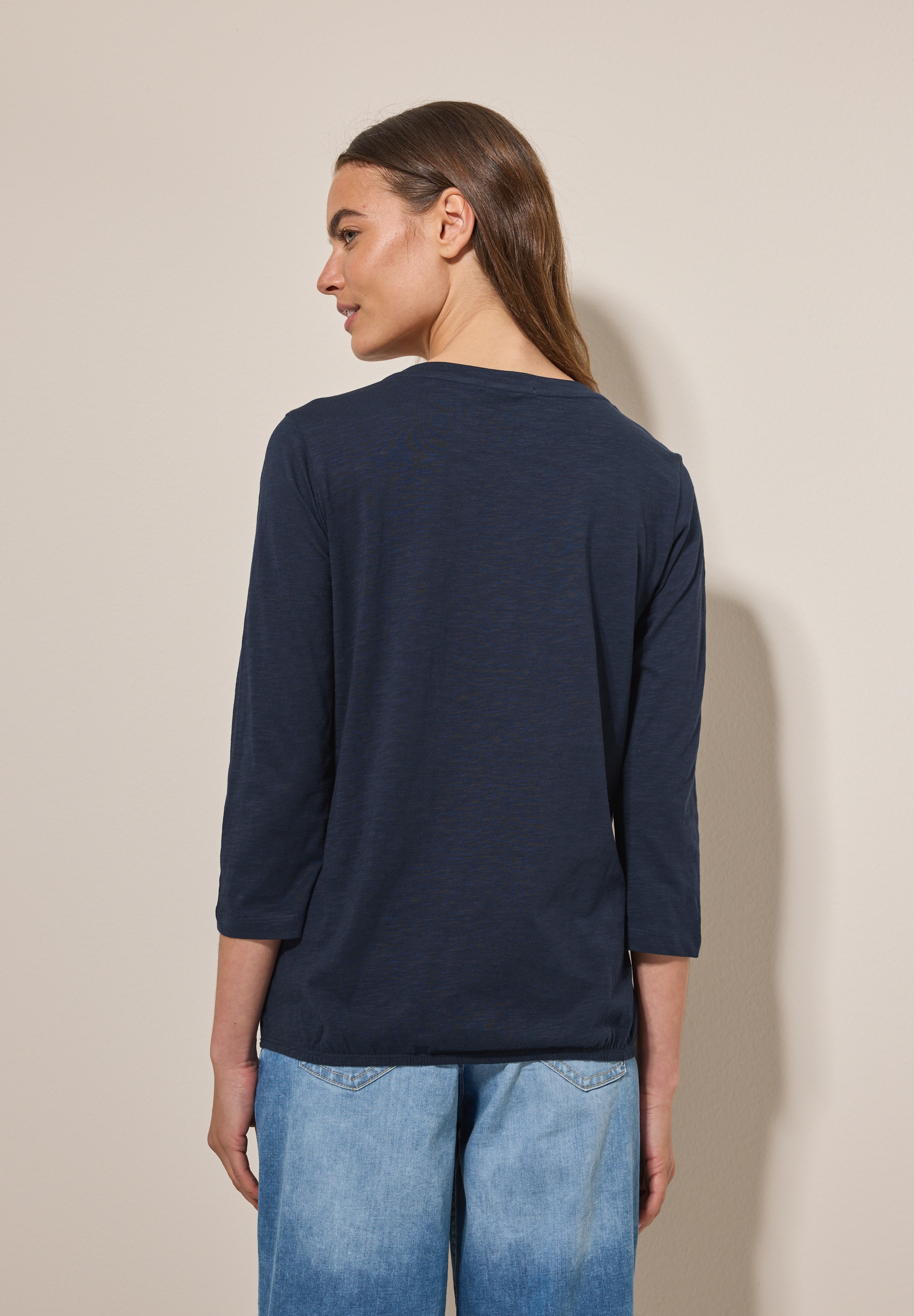 Cecil 3/4-Arm-Shirt, mit 3/4 Ärmeln