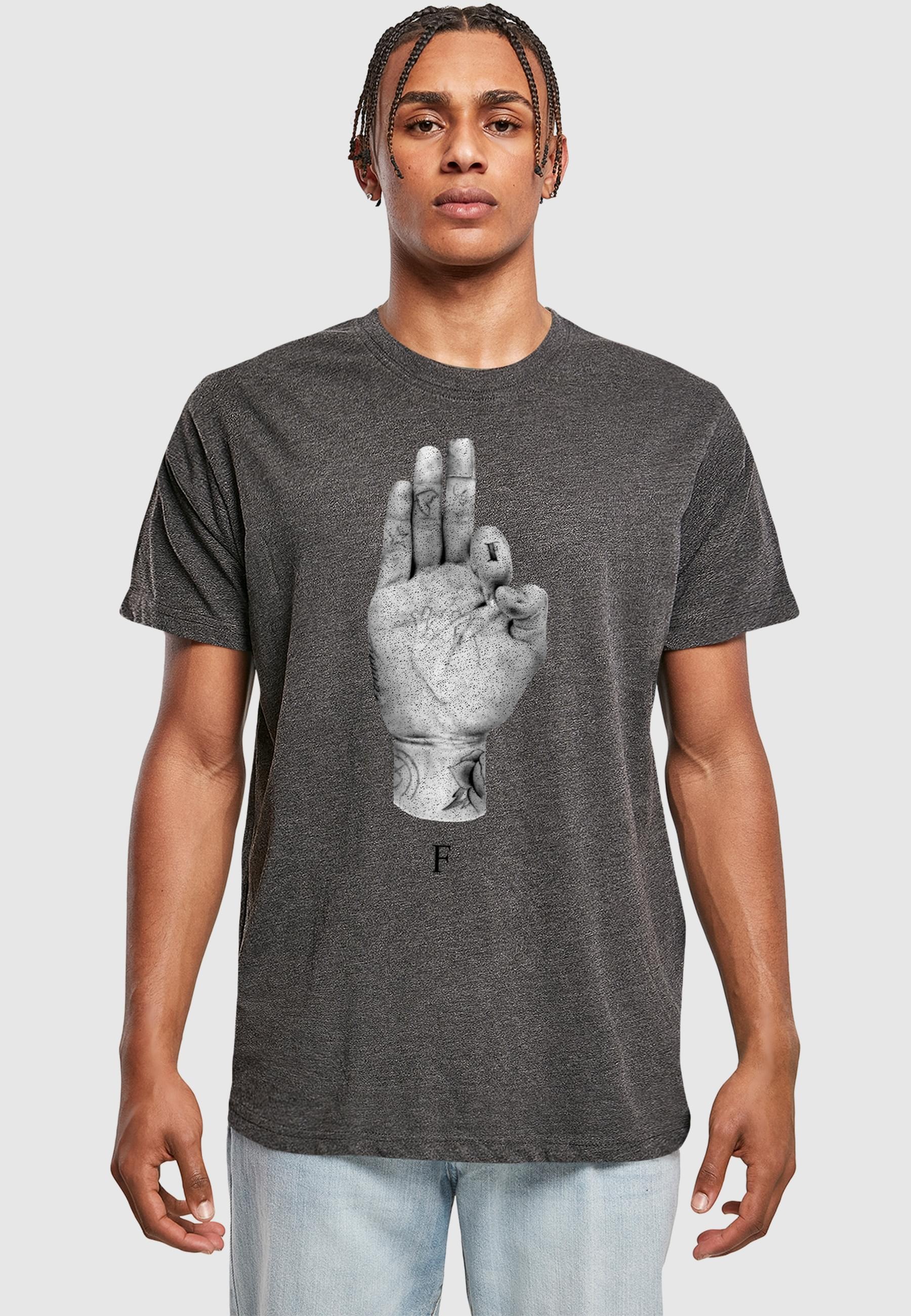 MisterTee T-Shirt »MisterTee Herren FMS Sign Tee«, (1 tlg.)