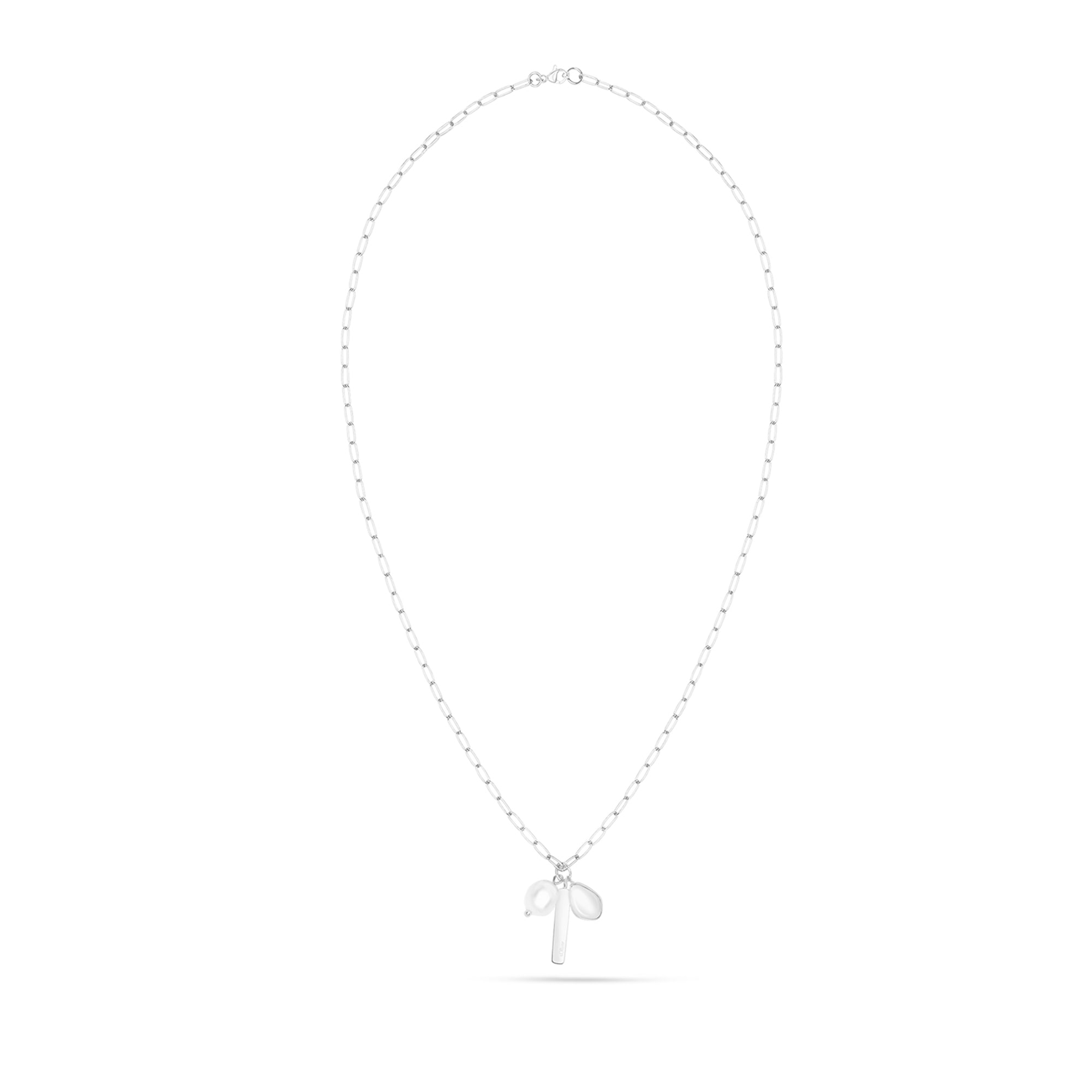 s.Oliver Kette mit Anhänger »Tag and Pearl« mit Perle (imitiert)