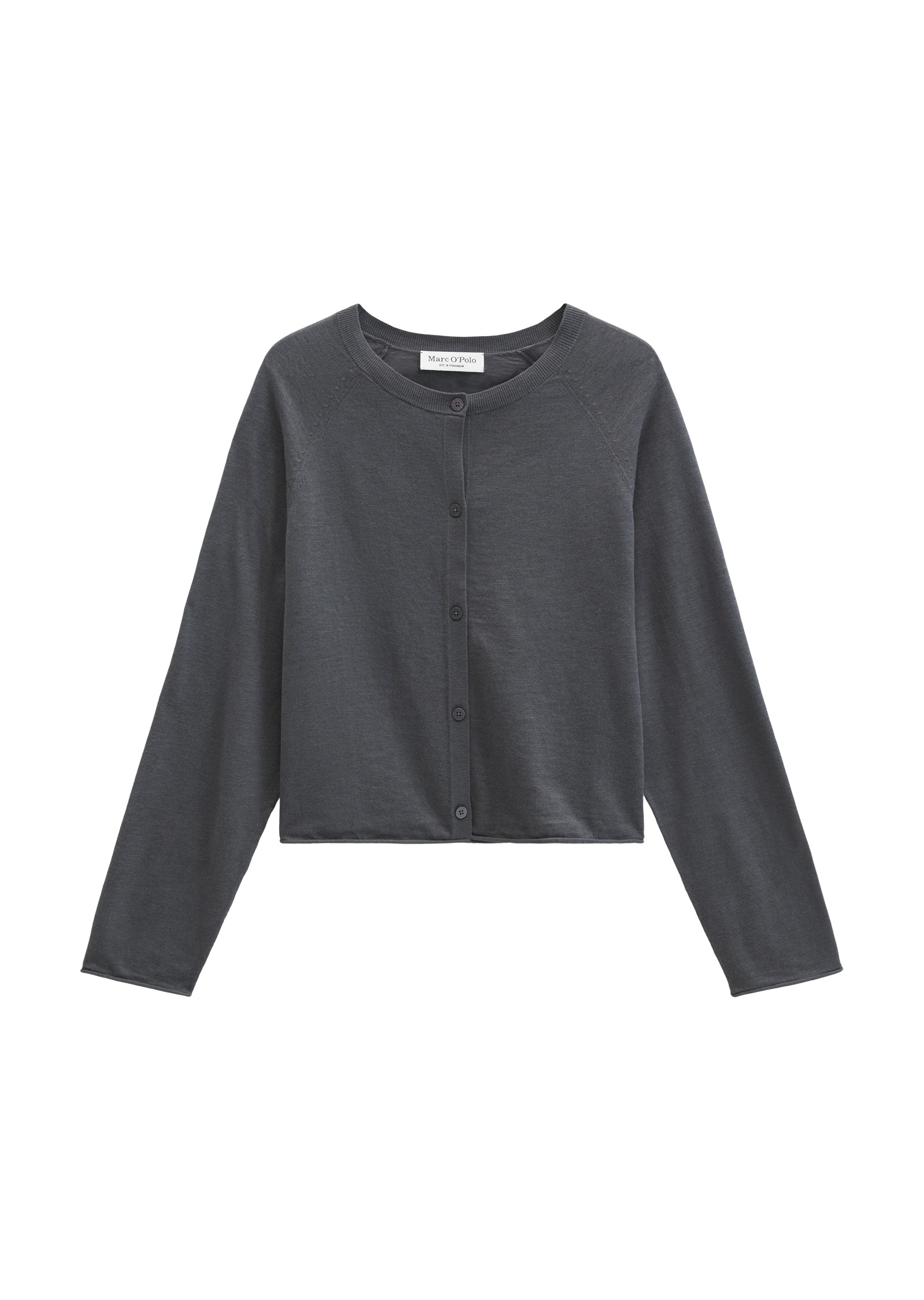 Marc O'Polo Cardigan »aus Bio-Baumwolle-Leinen-Mix«