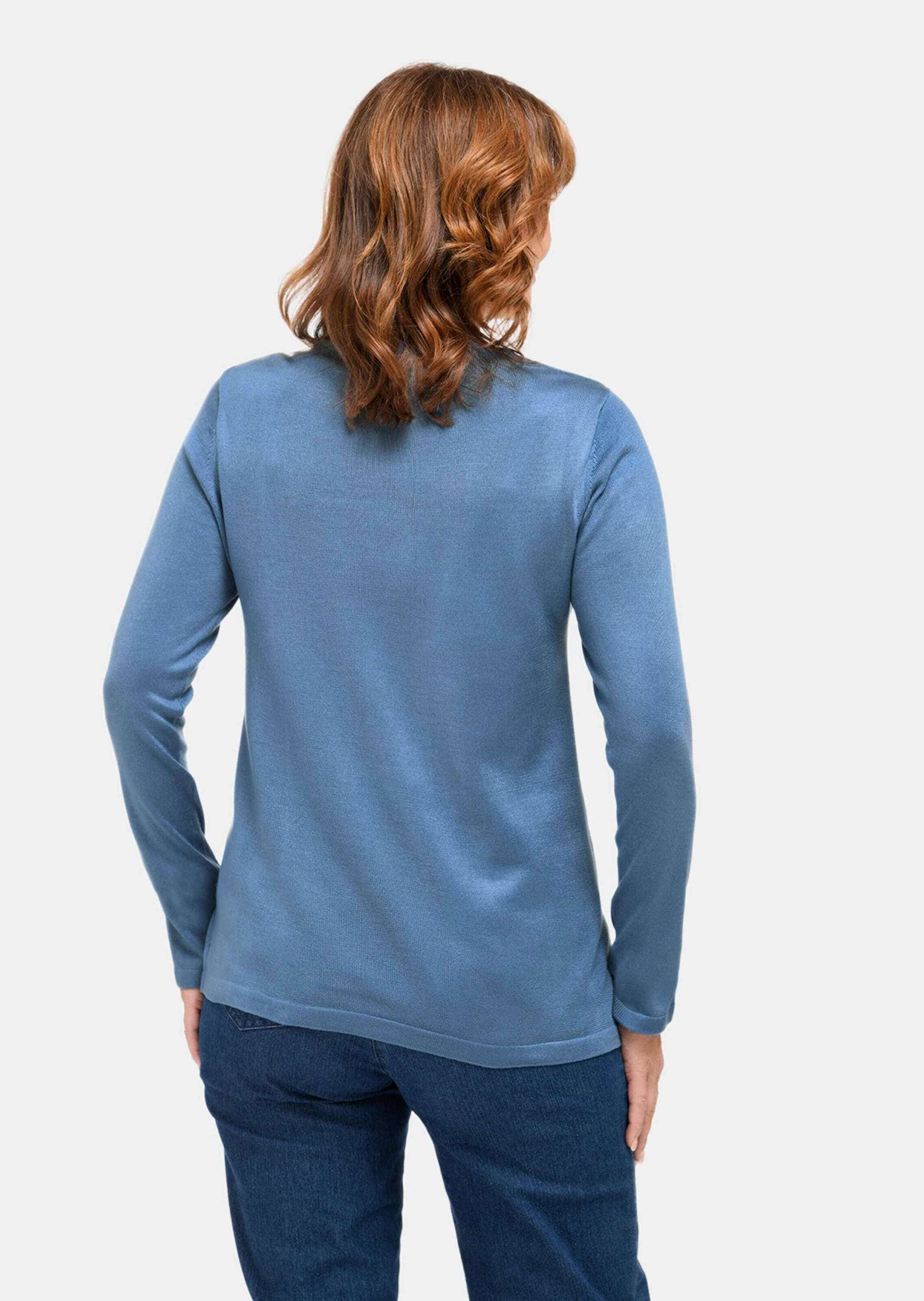 GOLDNER Strickpullover »Unkomplizierter Stehbundpullover«