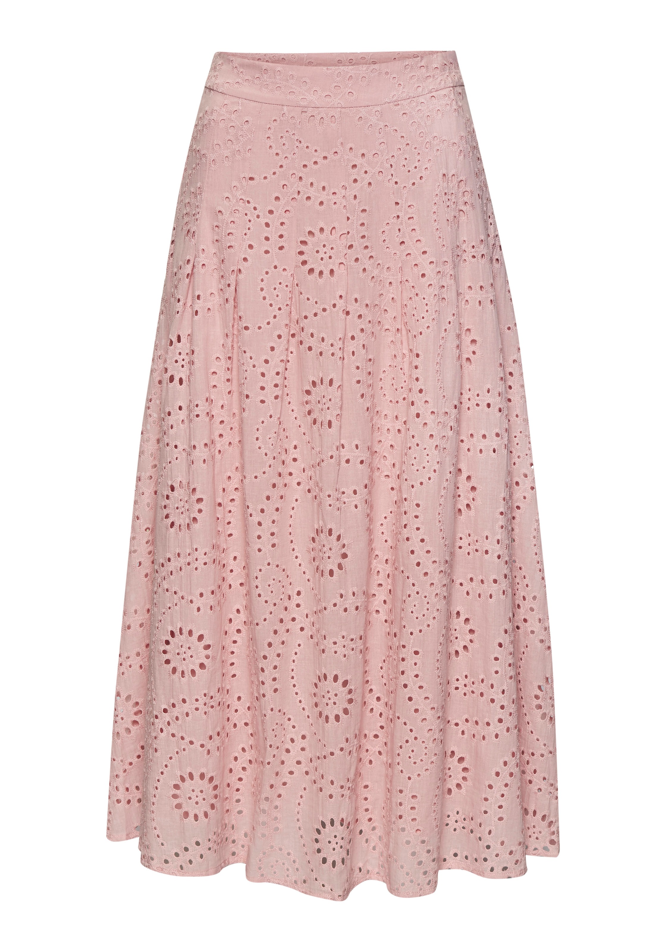 Buffalo Maxirock aus Spitze, Eyelet, Sommerrock, modische Lochstickerei günstig online kaufen