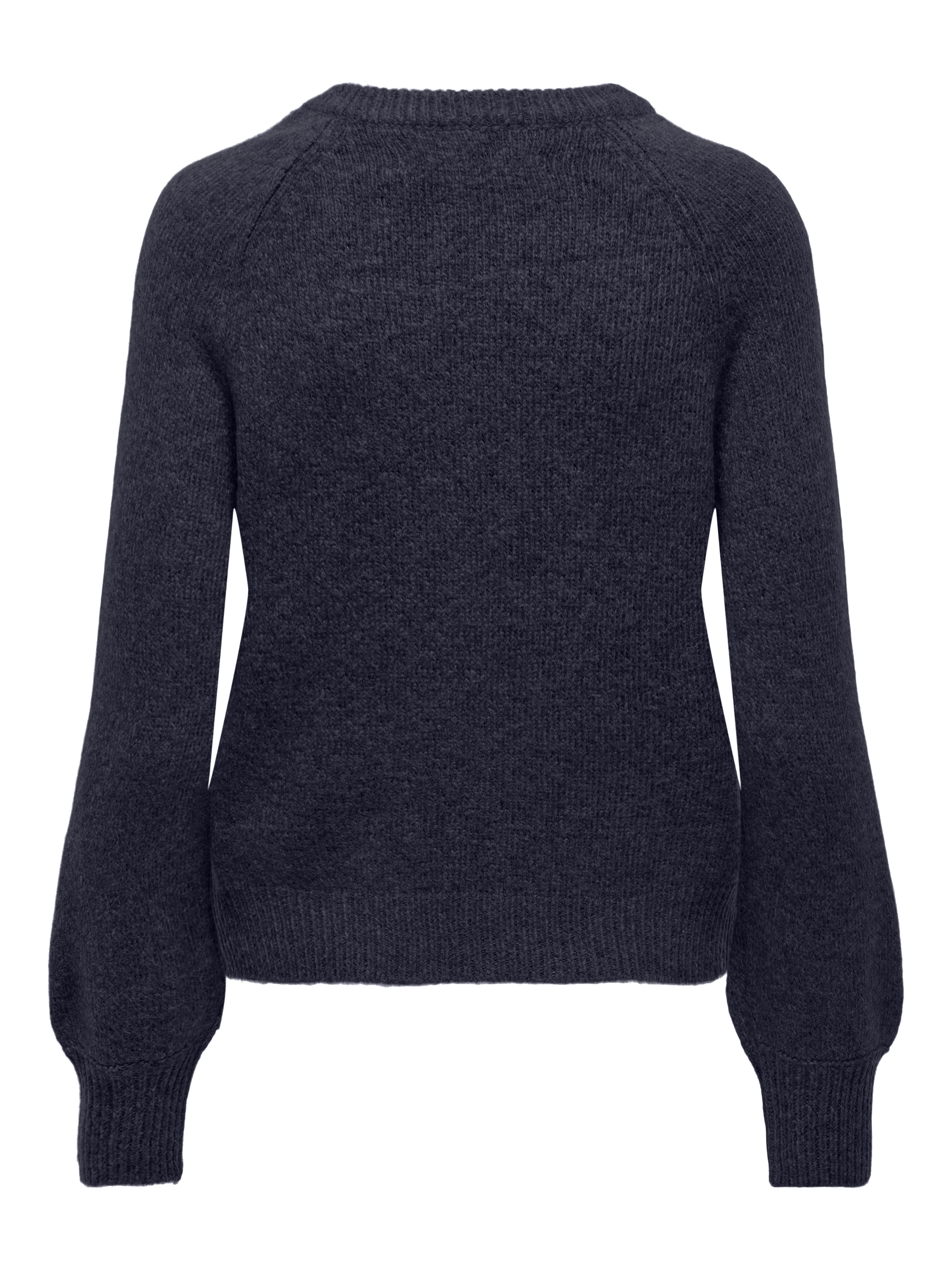 ONLY Rundhalspullover »ONLEMMA LS BUTTON ONECK EX KNT«