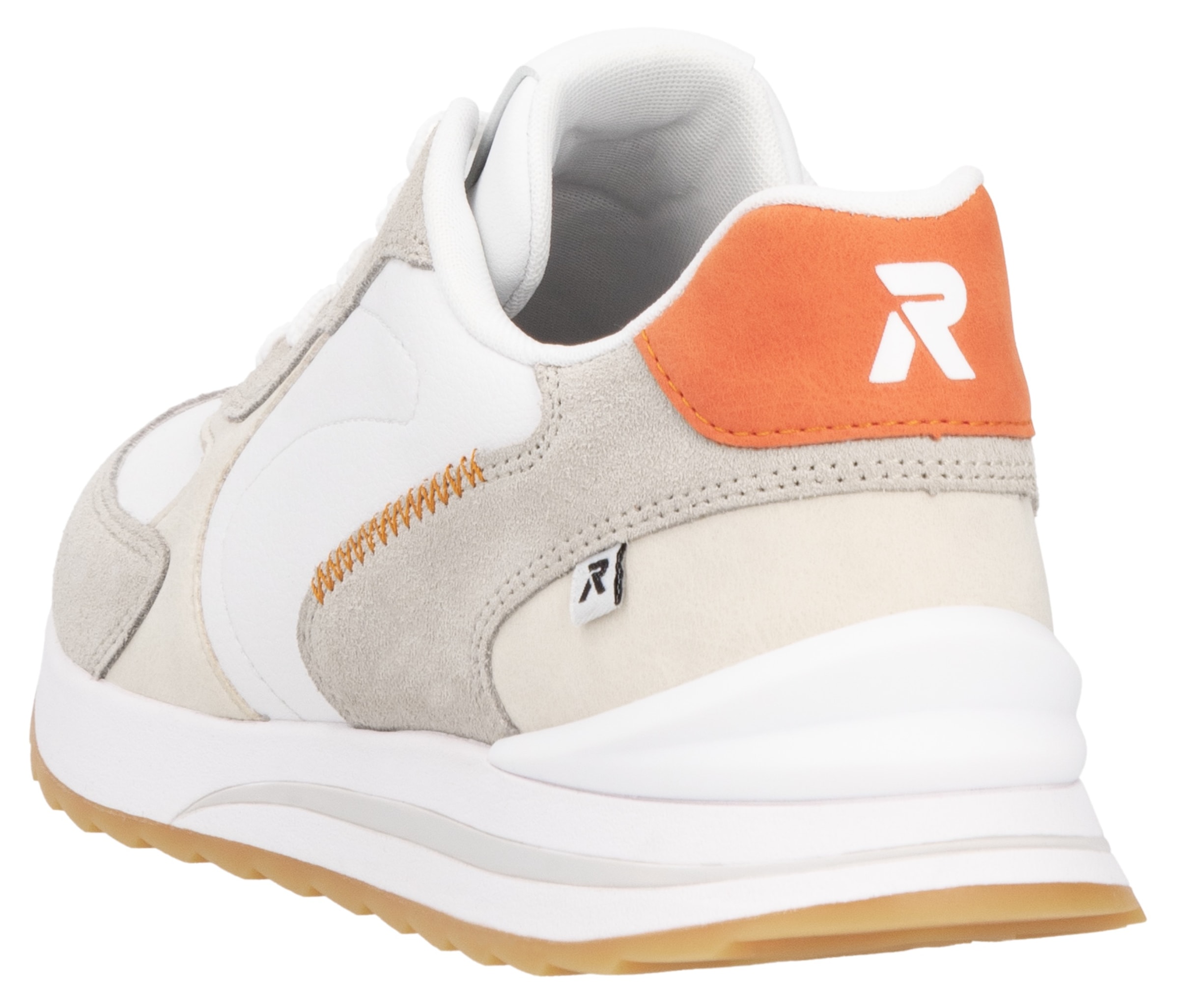 RIEKER Sport Keilsneaker, Halbschuh, Schnürschuh, Freizeitsneaker mit weicher Soft-Einlage