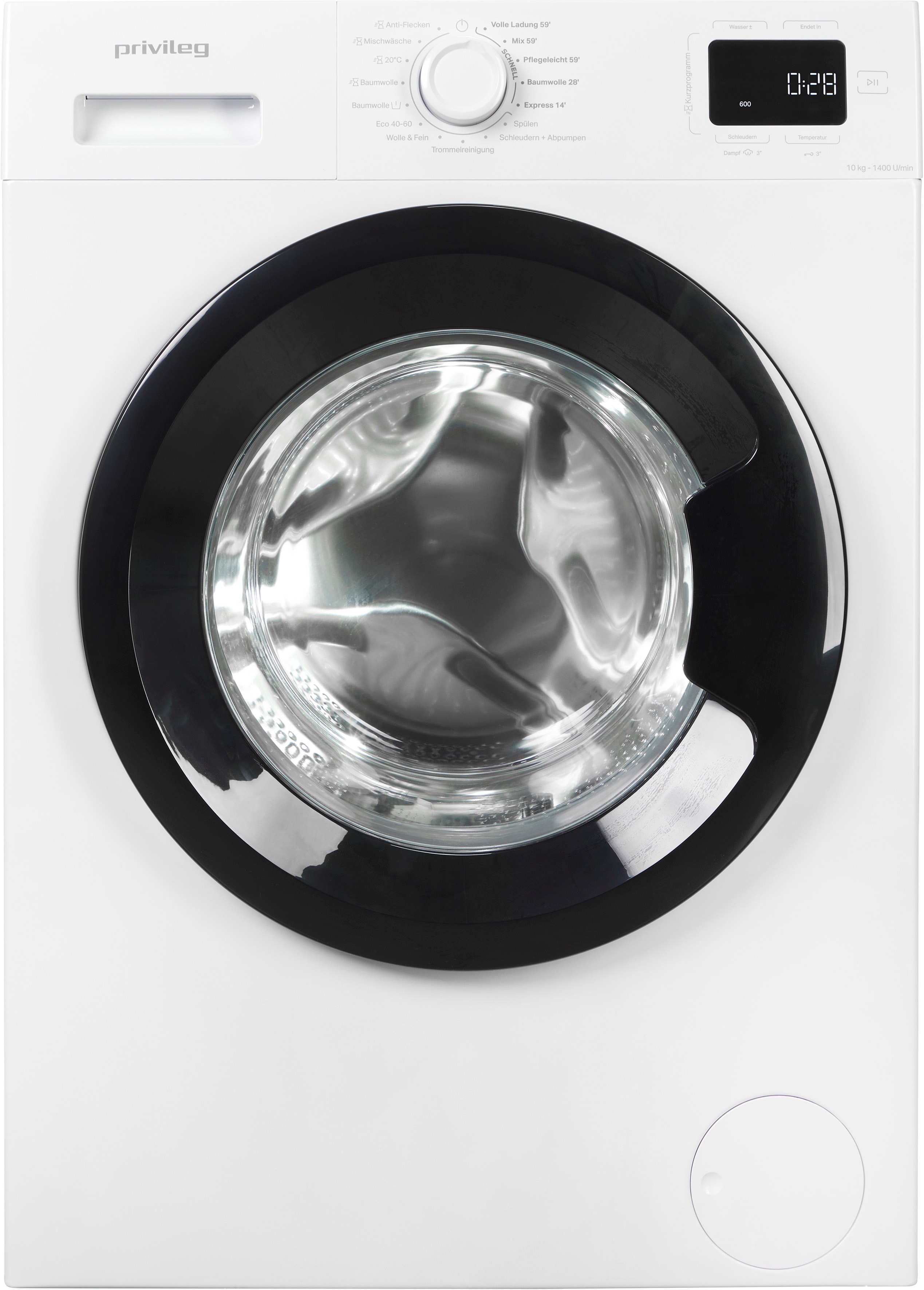 Thumbnail - Privileg Waschmaschine MY TIME "PWF 1074A MY TIME DE" 10 kg 1400 U/min Quick Cycles – 5 Programme in unter 1 Stunde