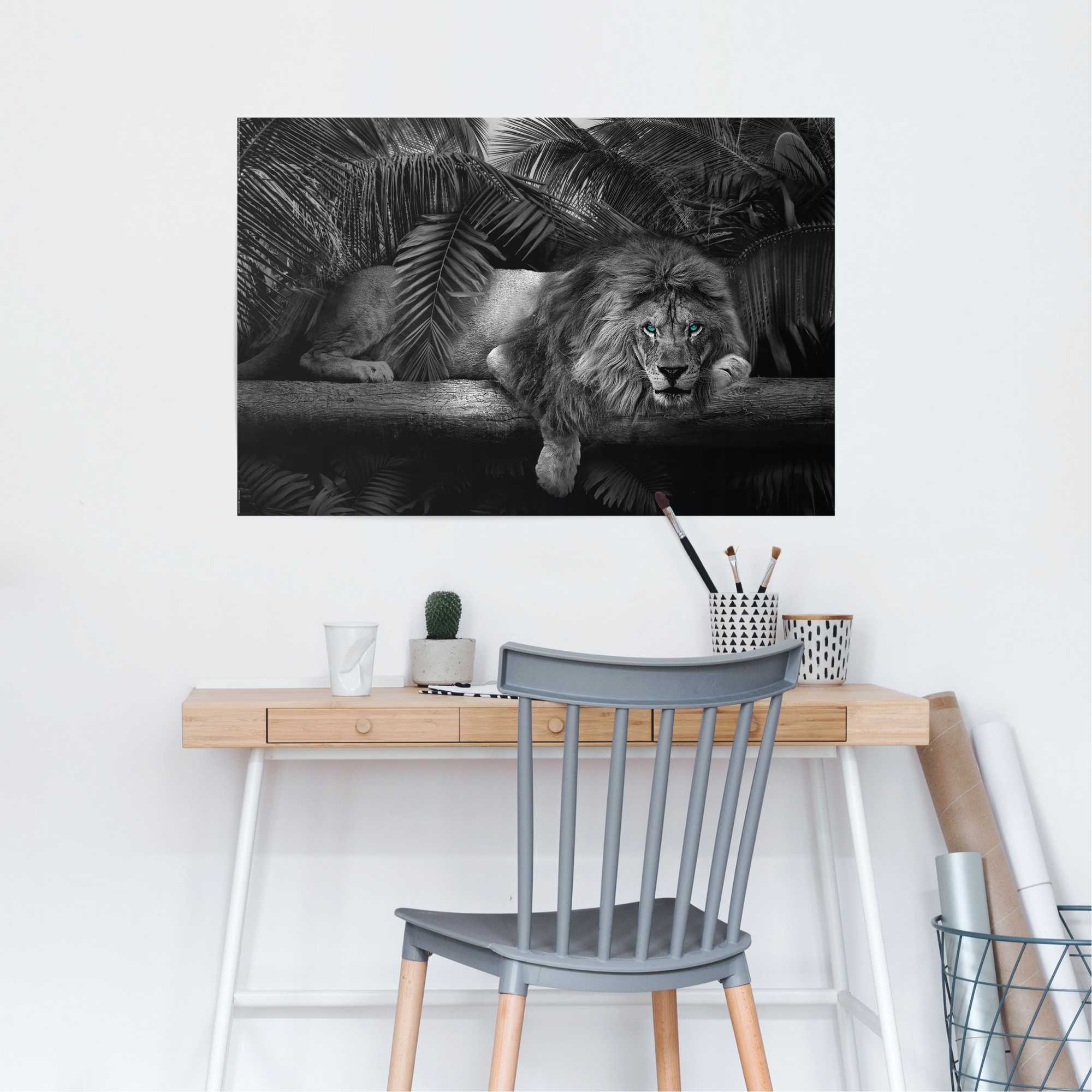 Reinders Poster "Löwenblick" günstig online kaufen