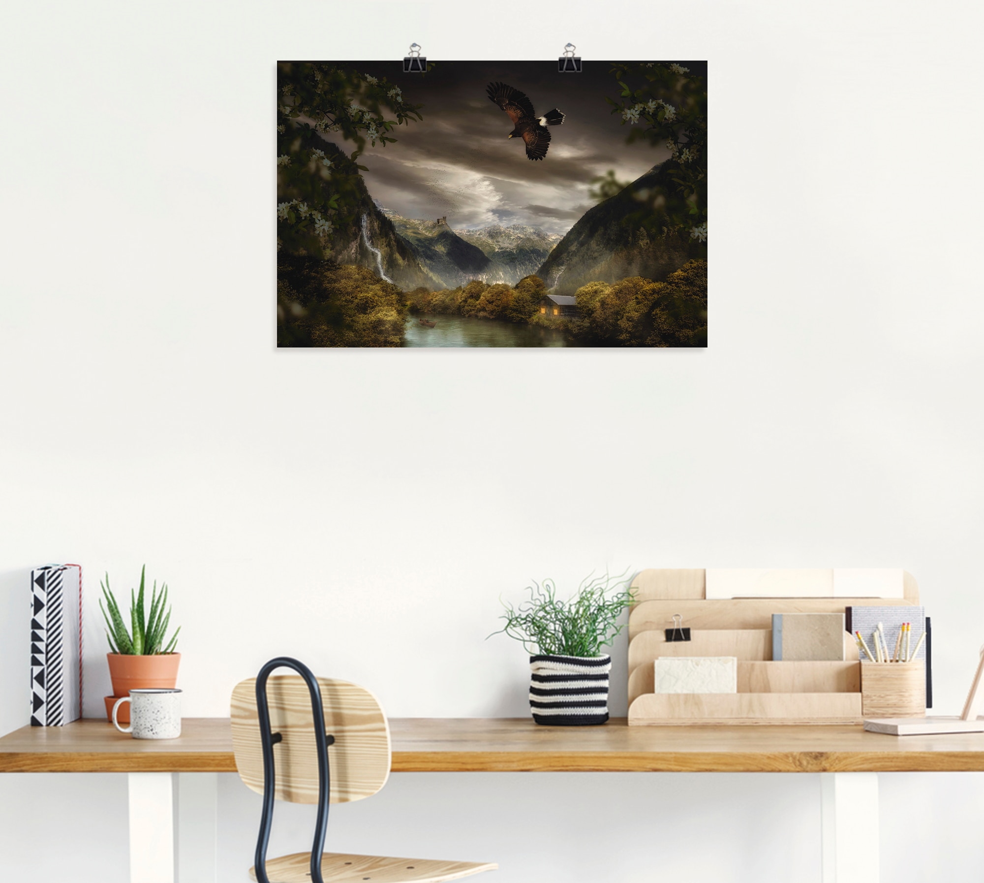 Artland Wandbild »Vor dem Sturm« 1 Stk. tlg. als Alubild, Leinwandbild, Poster, Wandaufkleber in verschied. Größen