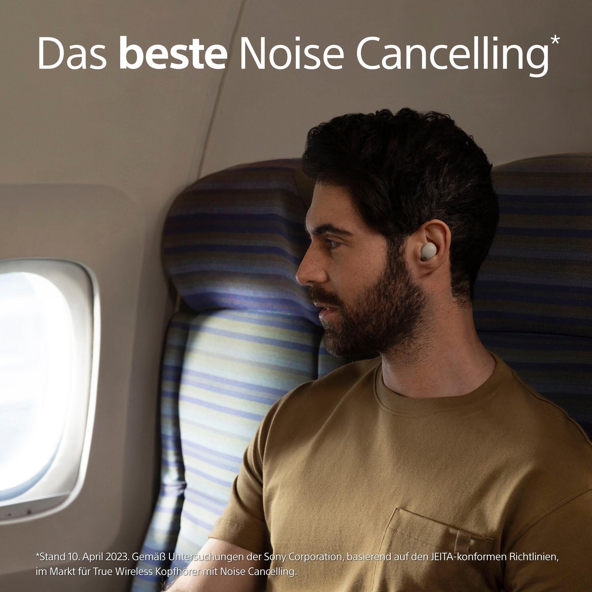 Sony wireless In-Ear-Kopfhörer »WF-1000XM5«, Bluetooth-A2DP Bluetooth-AVRCP Bluetooth-HFP-HSP, Noise-Cancelling-True Wireless-integrierte Steuerung für Anrufe und Musik