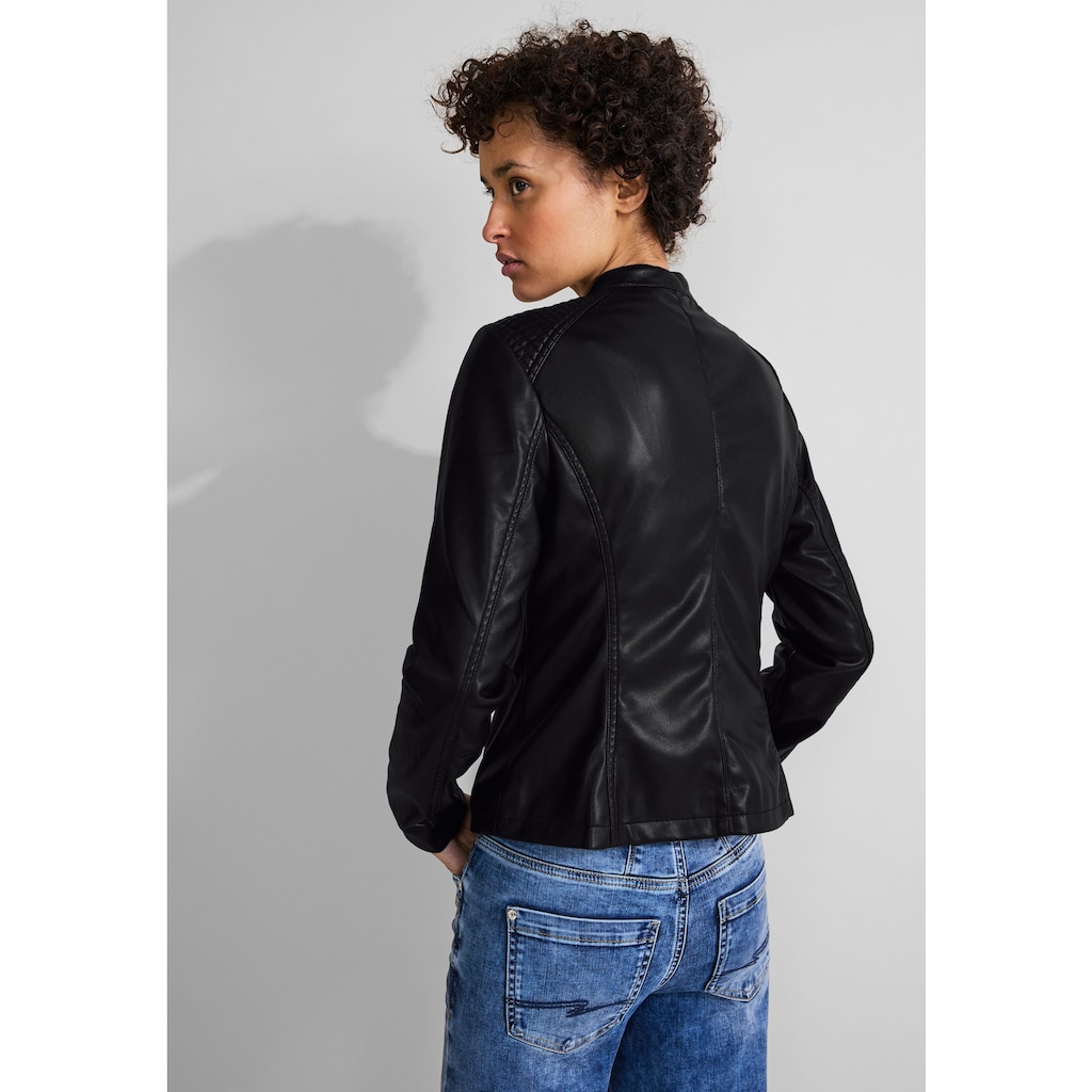 STREET ONE Bikerjacke, ohne Kapuze