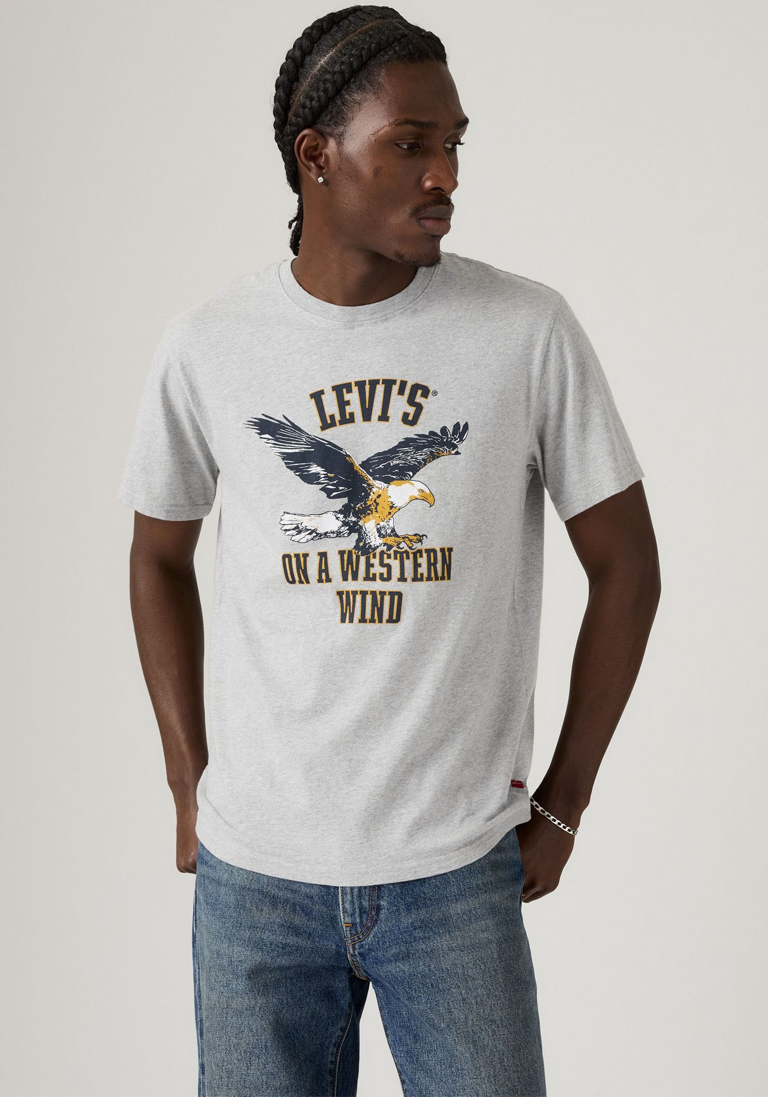 Levis T-Shirt "SS RELAXED FIT TEE", mit Logo Druck günstig online kaufen