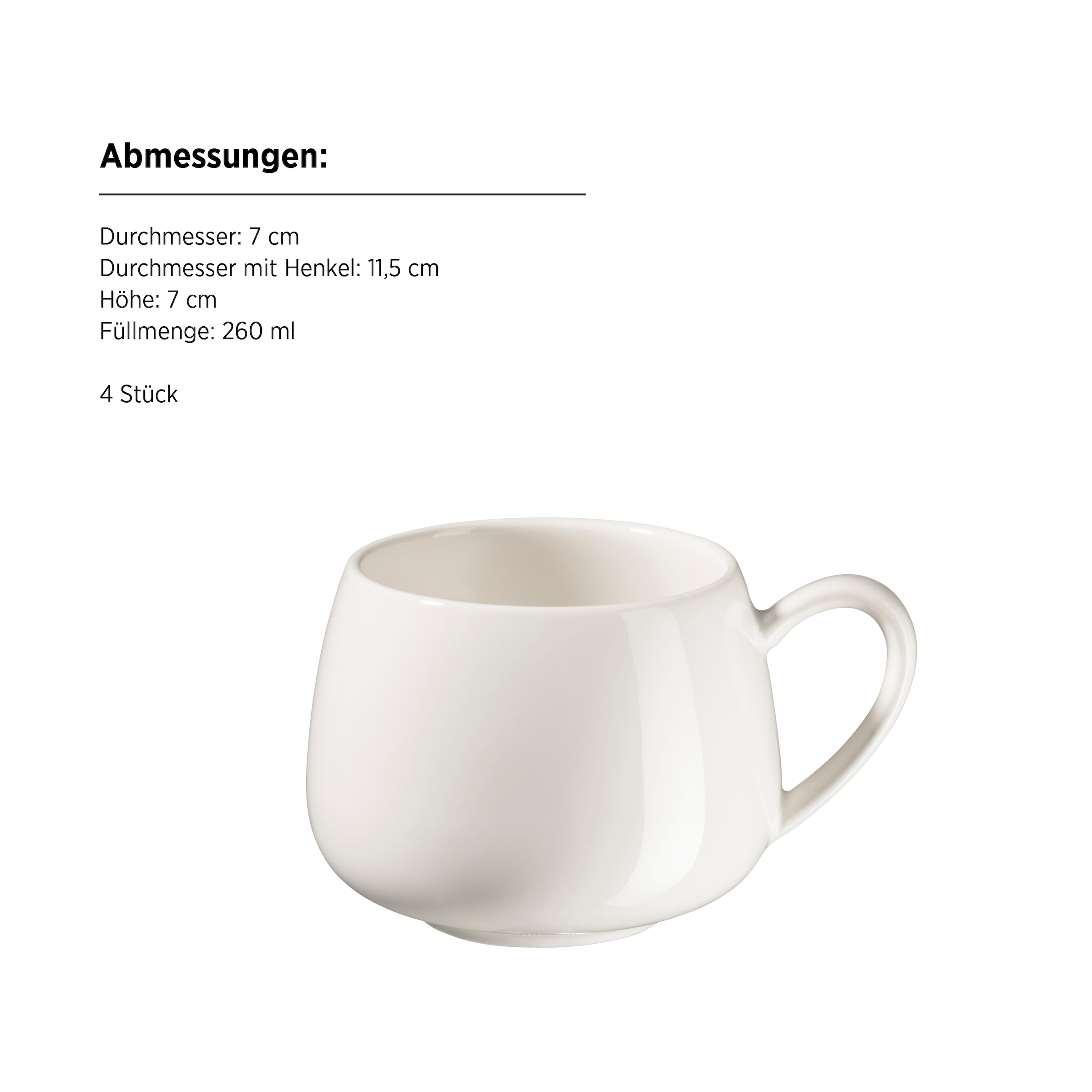 MÄSER Tasse »Taya«