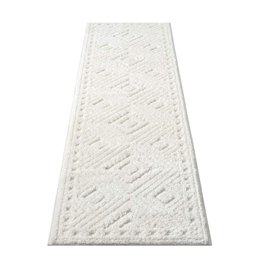 Carpet City Hochflor-Teppich »FOCUS777«, rechteckig, 20 mm Höhe, Boho-Teppich, Hochtief-Muster/ 3D-Effekt, für Wohnzimmer, Schlafzimmer