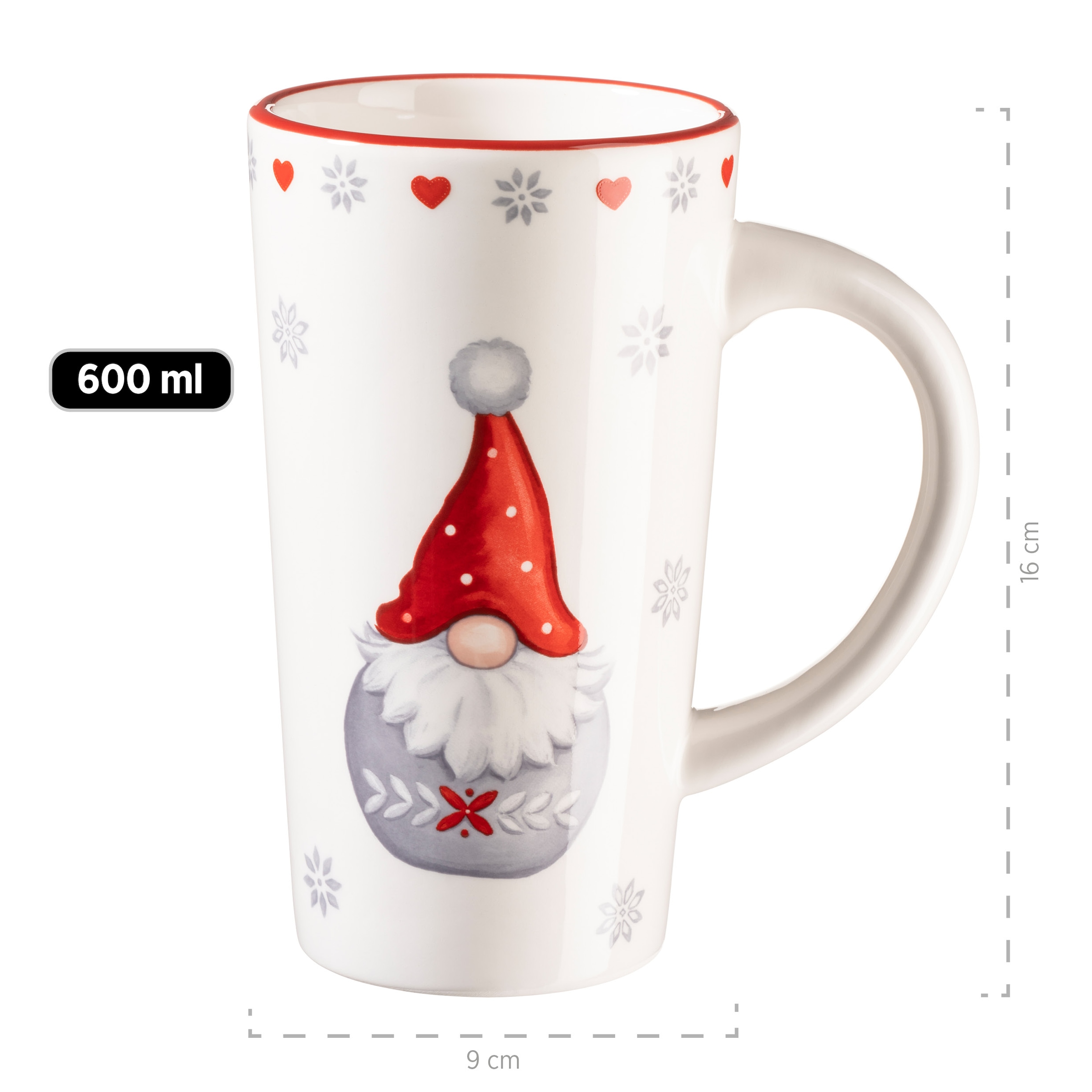 MÄSER Becher »AURELA, Kaffeebecher-Set, Steingut«