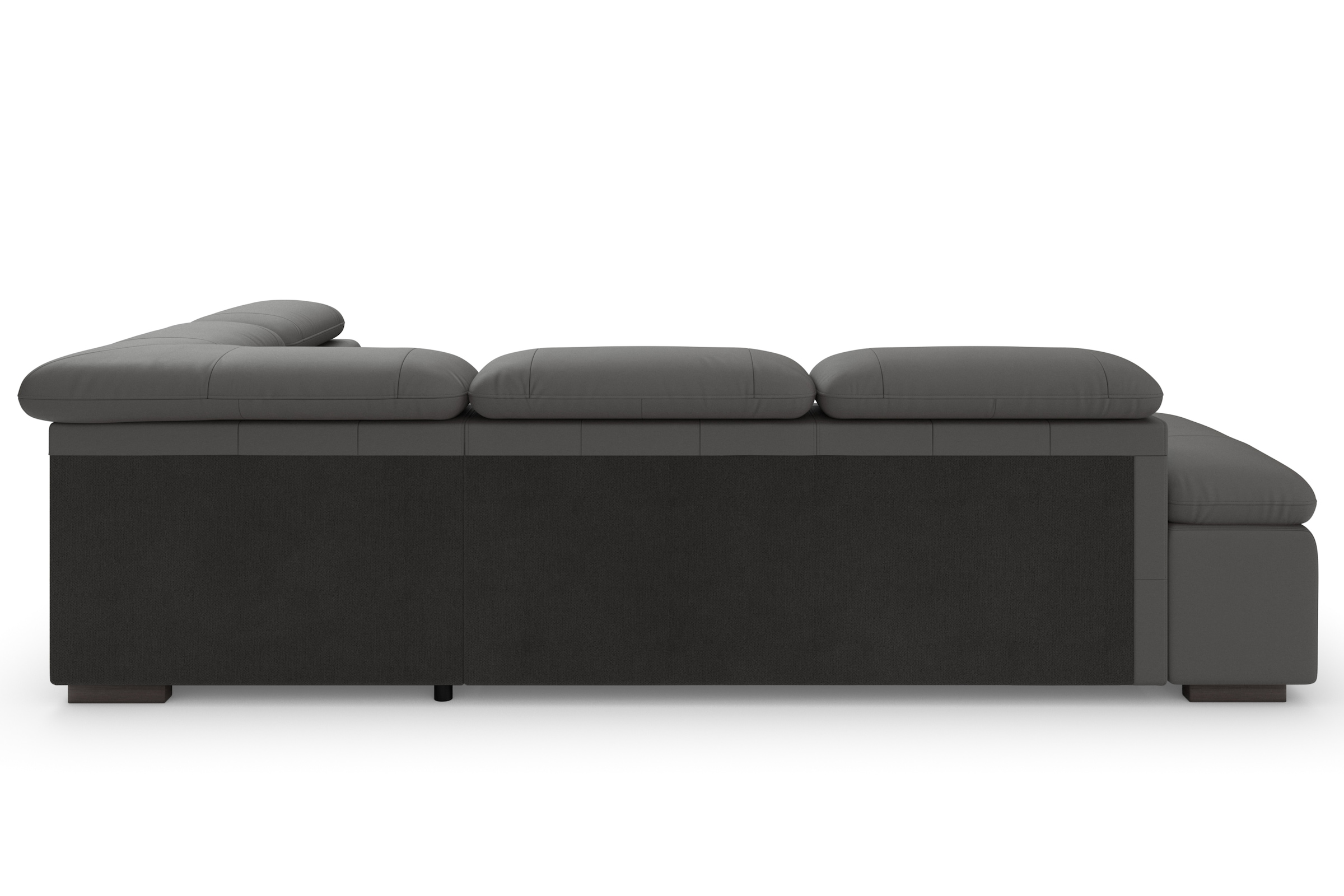 Home affaire Ecksofa »Alberto L-Form«, mit Kopfteilverstellung, wahlweise mit Bettfunktion