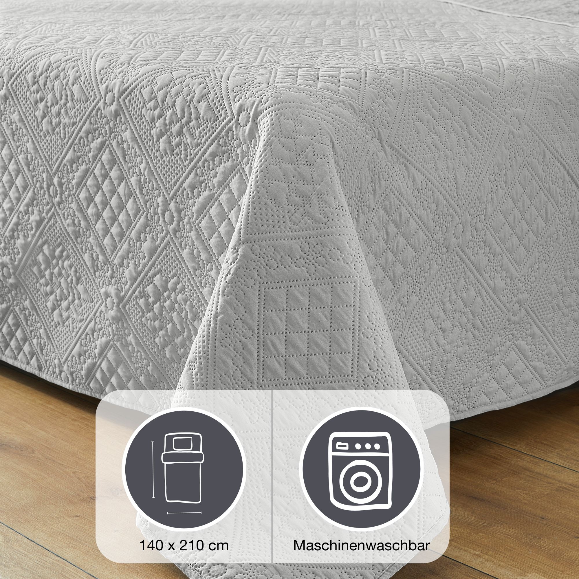 IBENA Tagesdecke "Sonio" Tagesdecke mit Steppung in diversen Designs, als Ü günstig online kaufen