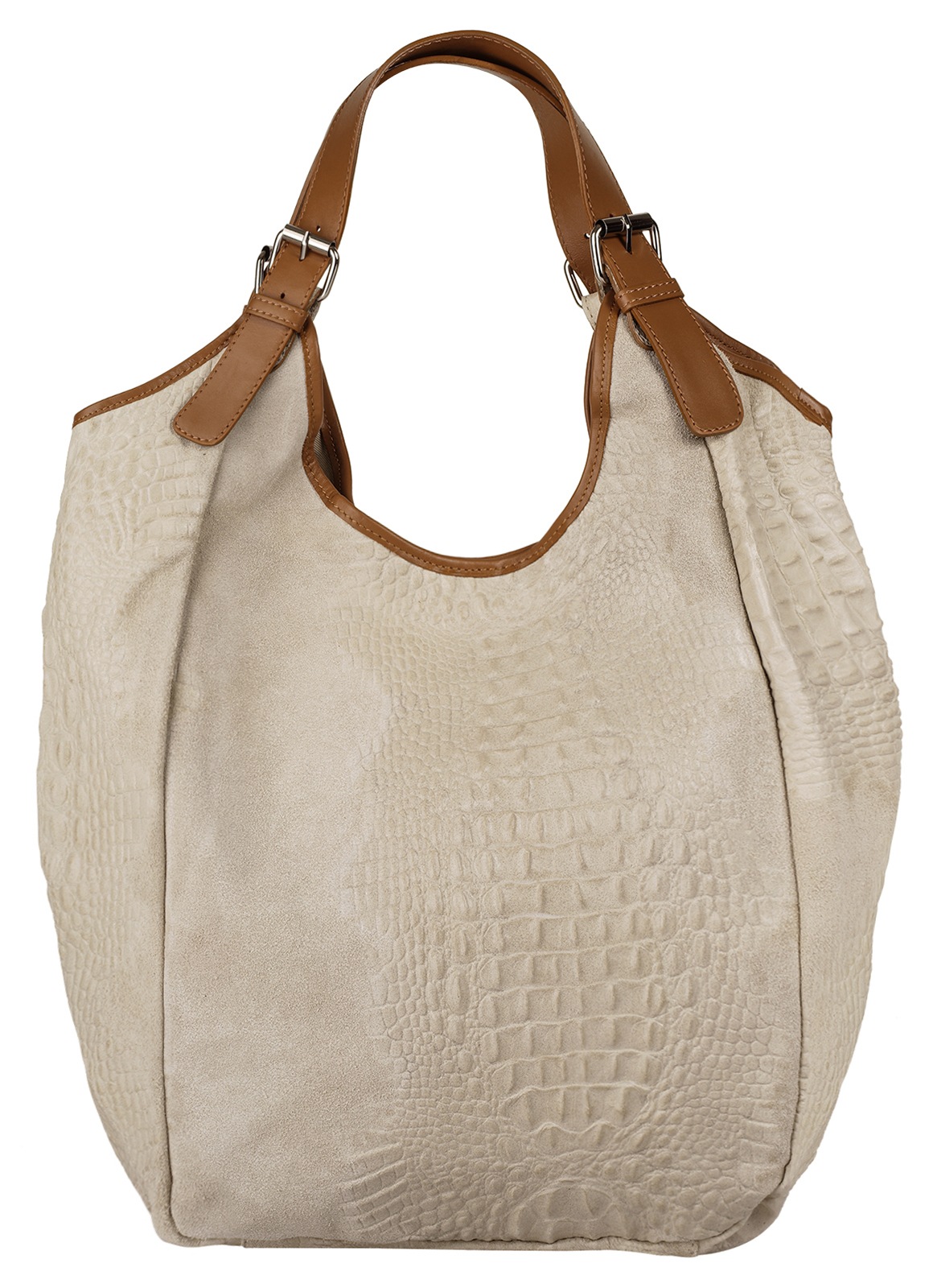 Thumbnail - Samantha Look Shopper echt Leder, Made in Italy