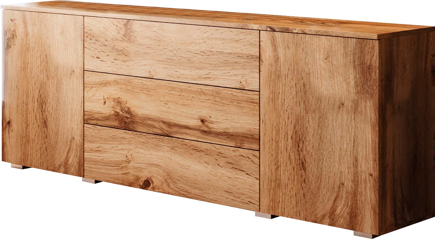 OTTO home Sideboard "PARIS" 1 Stk. tlg. Moderne 150cm breite grifflose Kommode, vielseitig einsetzbar