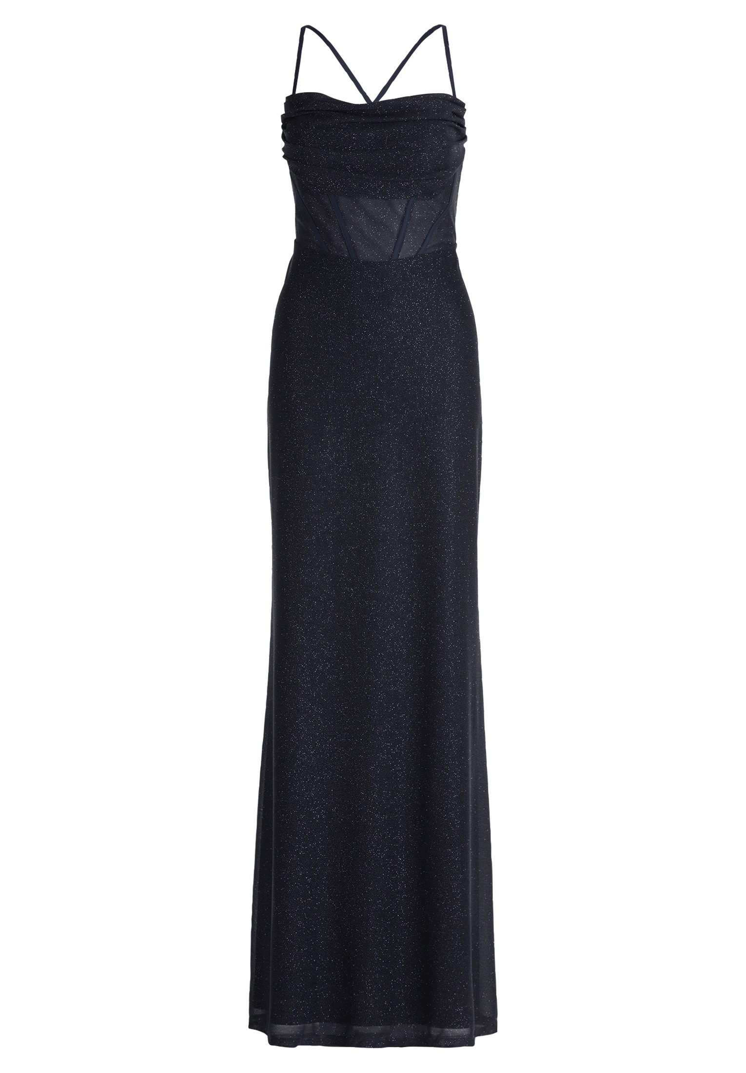 Vera Mont Abendkleid "Vera Mont Damen Abendkleid im Glitzer-Look", Transpar günstig online kaufen