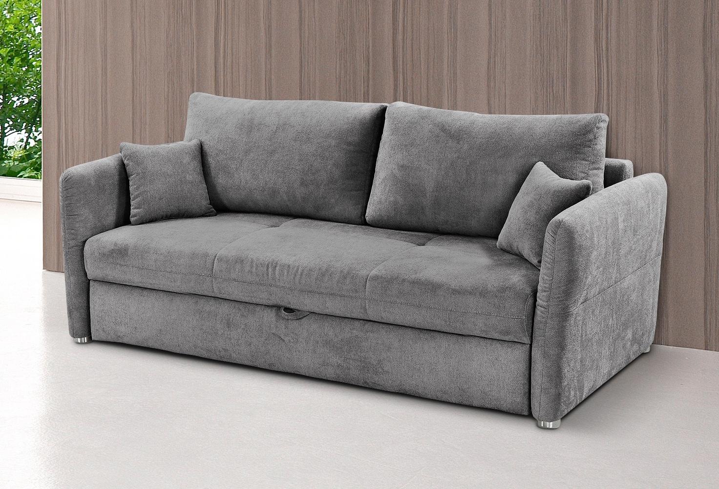 Jockenhöfer Gruppe Schlafsofa "Luca, B: 166-185 cm, Liegefl. 141-163x201 cm" mit Schlaffunktion, Bettkasten & Armteilverstellung, in 2 Breiten