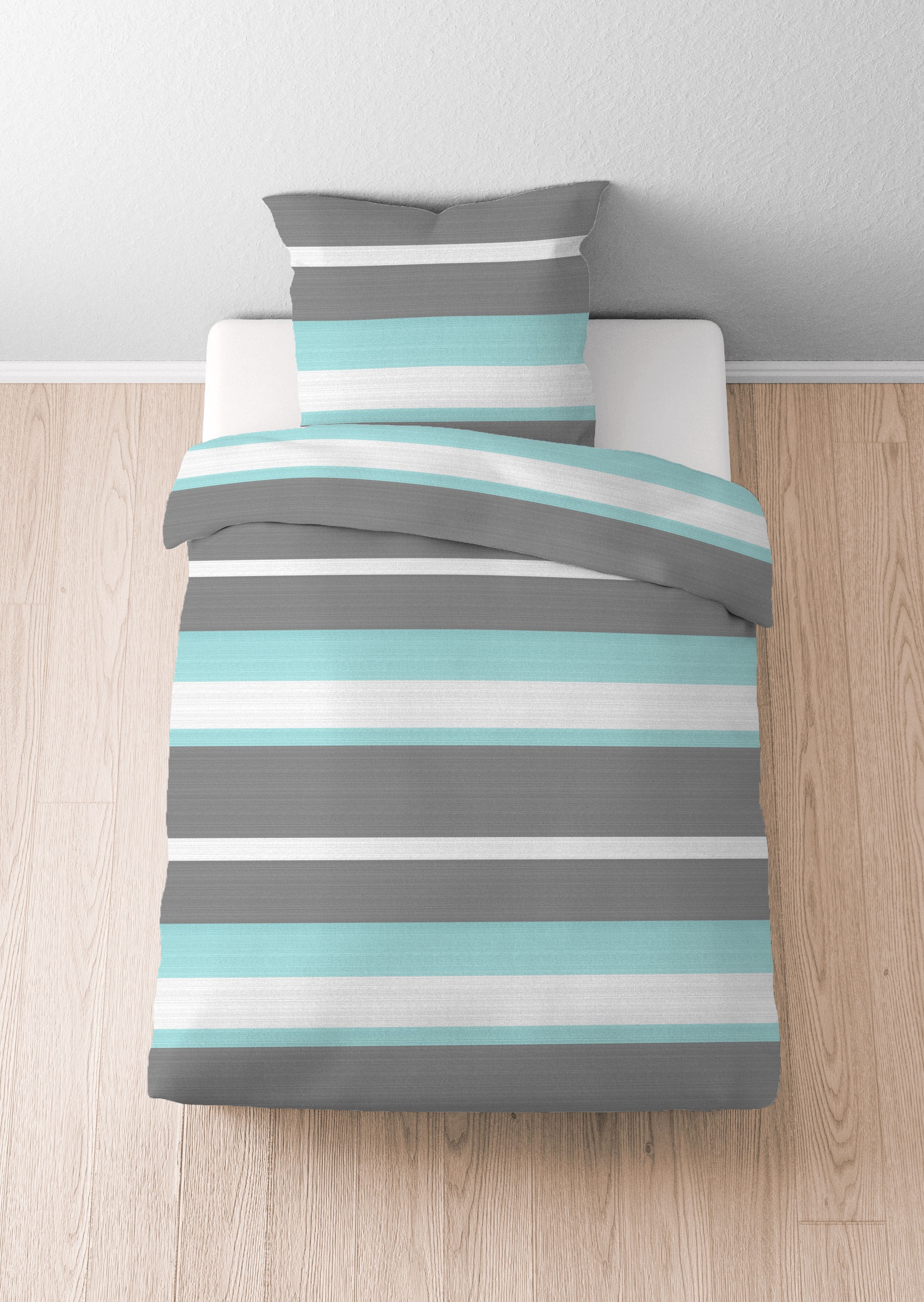 Castell - Markenbettwäsche Bettwäsche "0380454" 2 Stk. Nicki, kuschelig + f günstig online kaufen