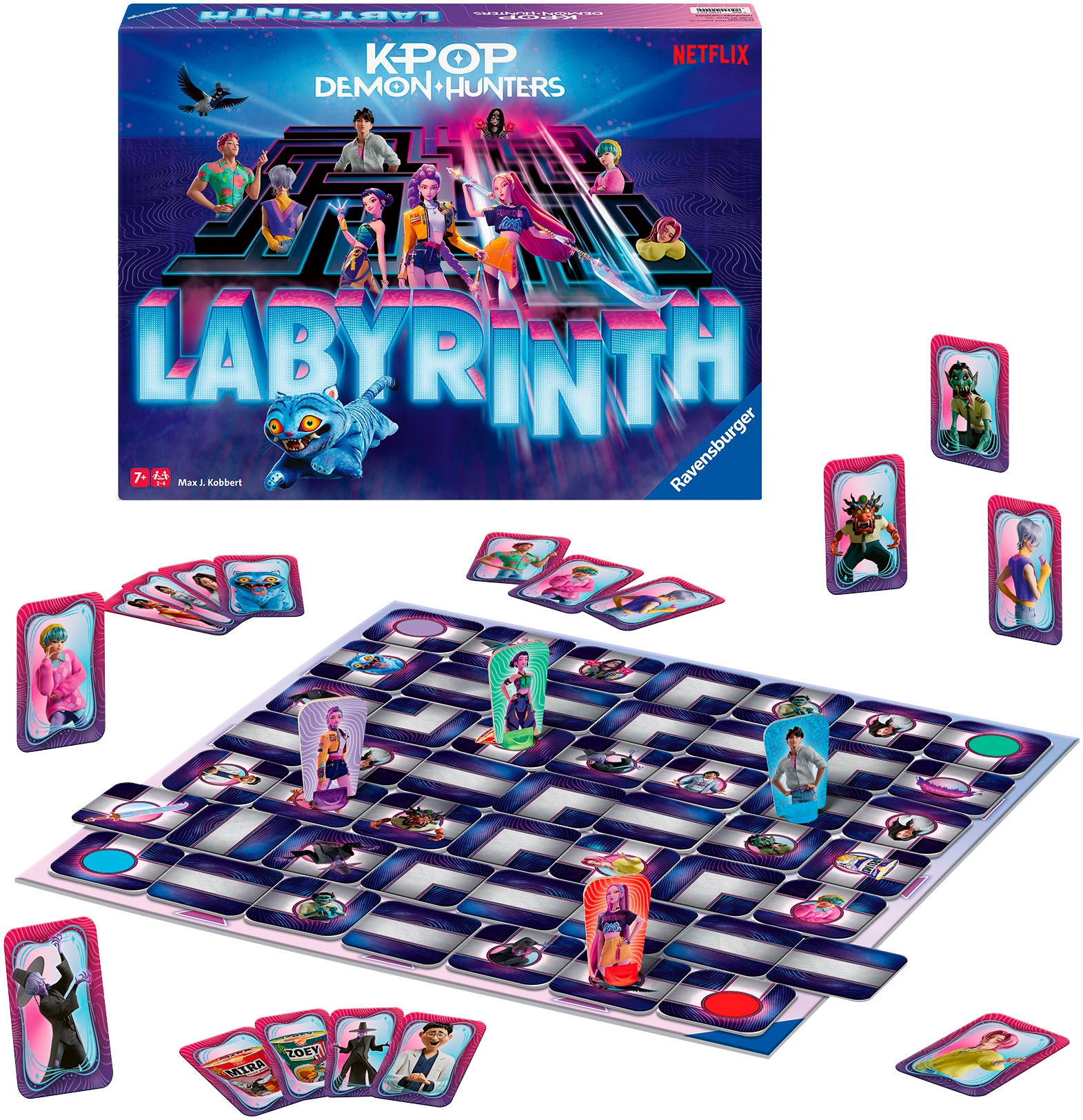 Ravensburger Spiel »K-Pop Demon Hunters Labyrinth« Made in Europe