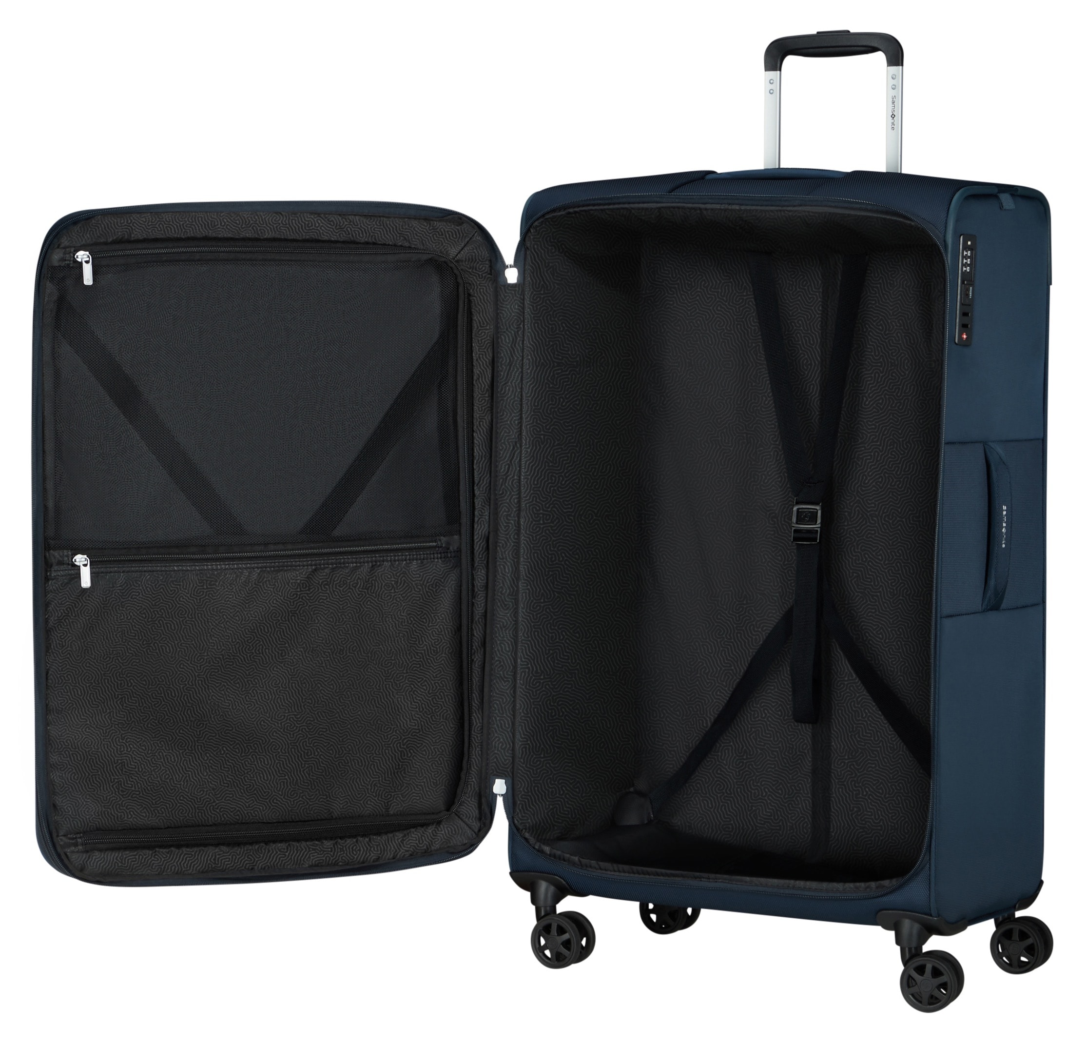 Samsonite Weichgepäck-Trolley »URBIFY, verschiedene Größen«, 4 Rollen, Koffer Reisegepäck Weichgepäckkoffer Volumenerweiterung