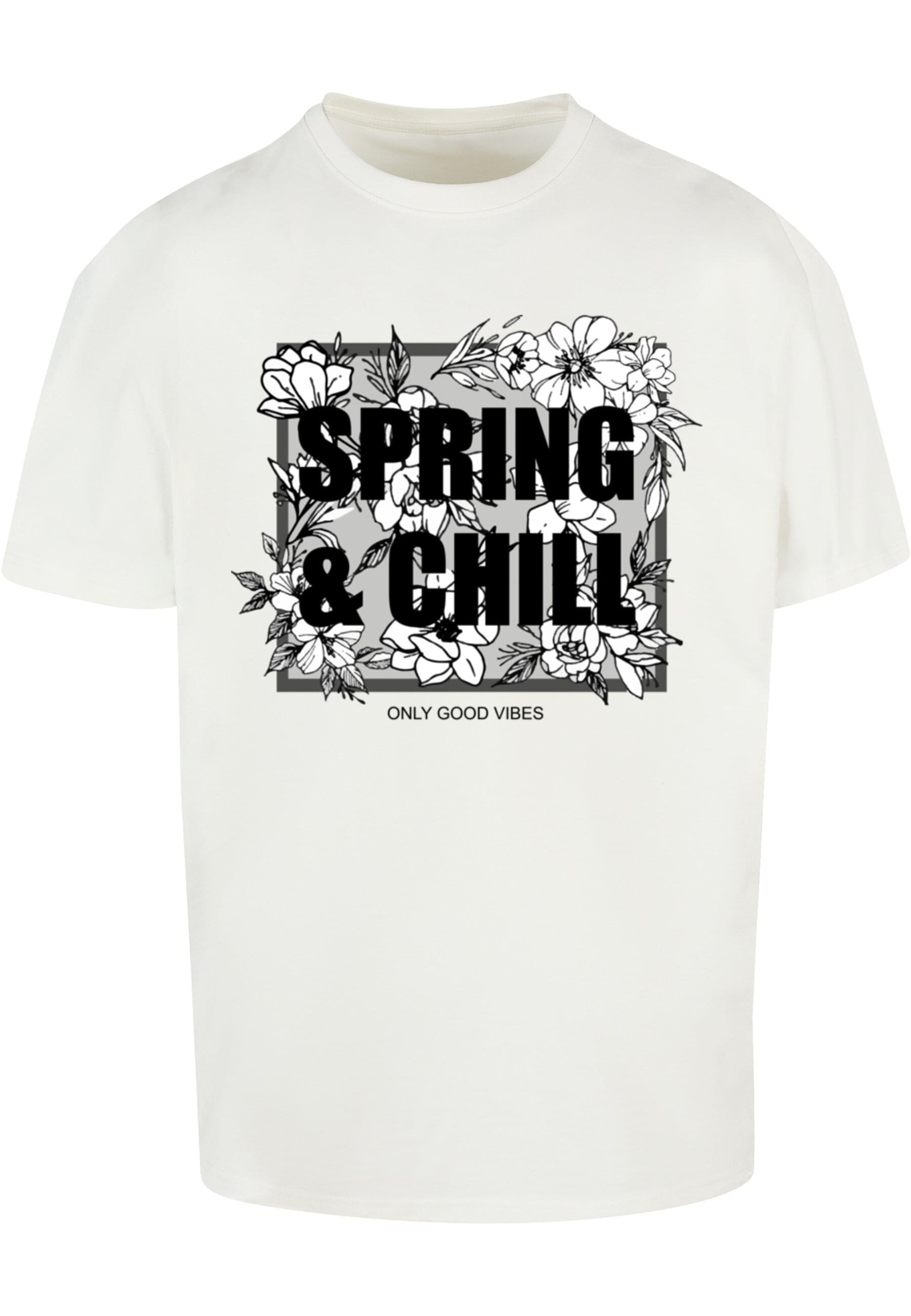 Merchcode T-Shirt »Merchcode Herren Spring And Chill Heavy Oversized Tee«, (1 tlg.)