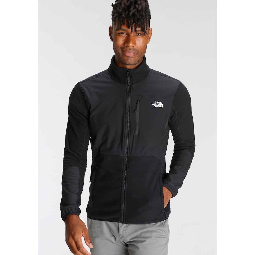 The North Face Fleecejacke »M GLACIER PRO FULL ZIP«, mit klassischer Label-Stickerei am Schlüsselbein