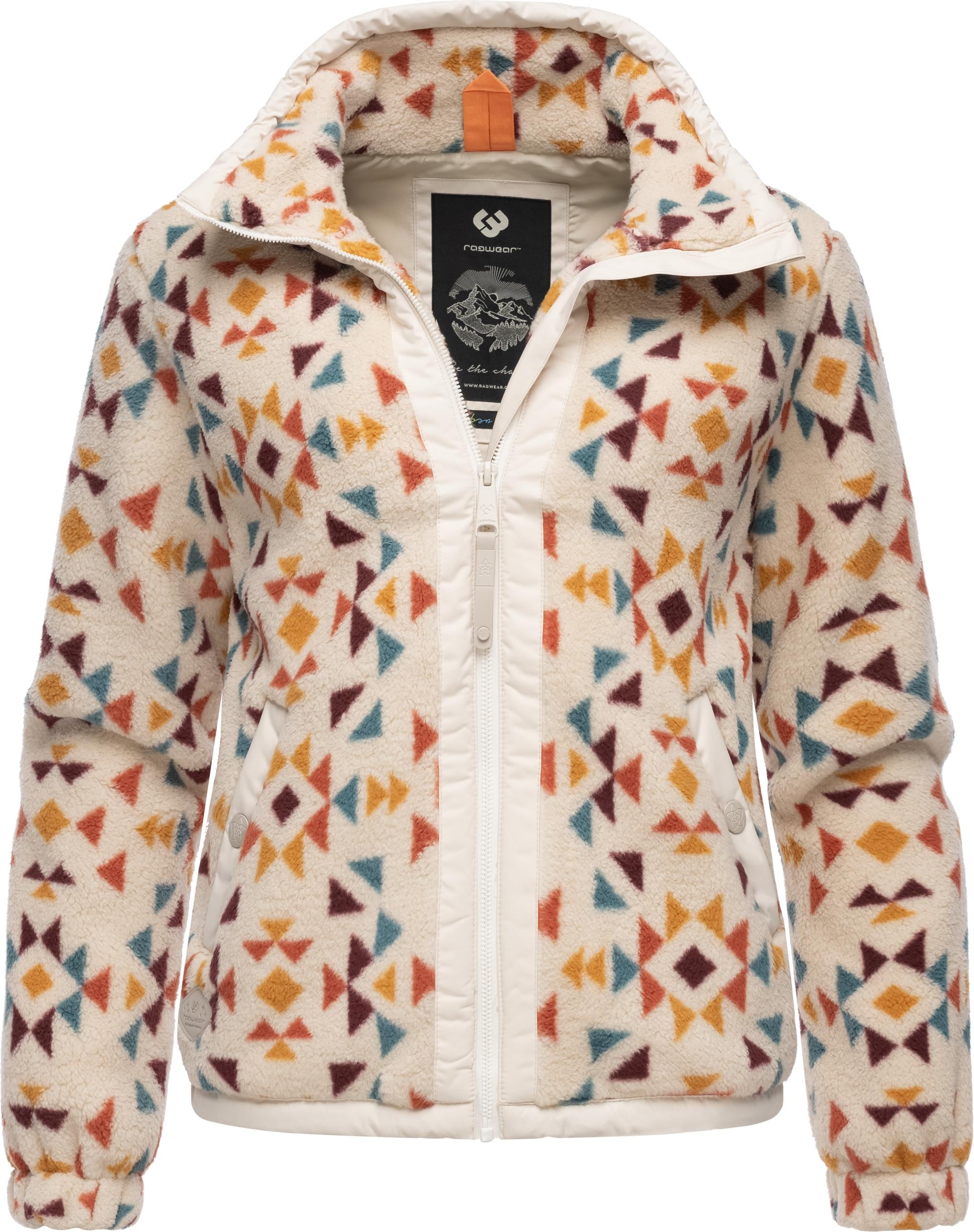 Ragwear Sweatjacke »Nordicka Kapuzenjacke kaufen Aztec«, im Sportliche | online Inkamuster BAUR