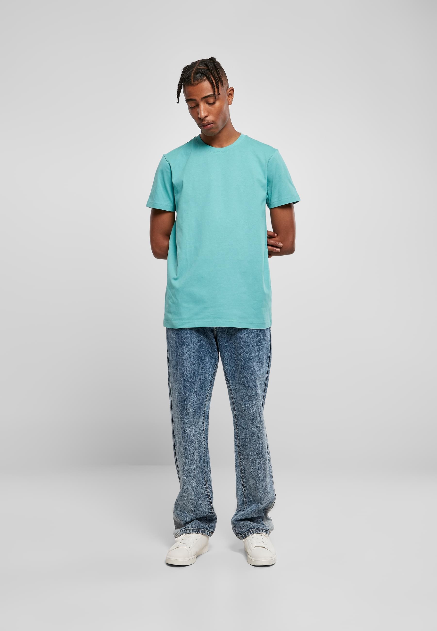 URBAN CLASSICS T-Shirt »Urban Classics Herren Basic Tee«, (1 tlg.)