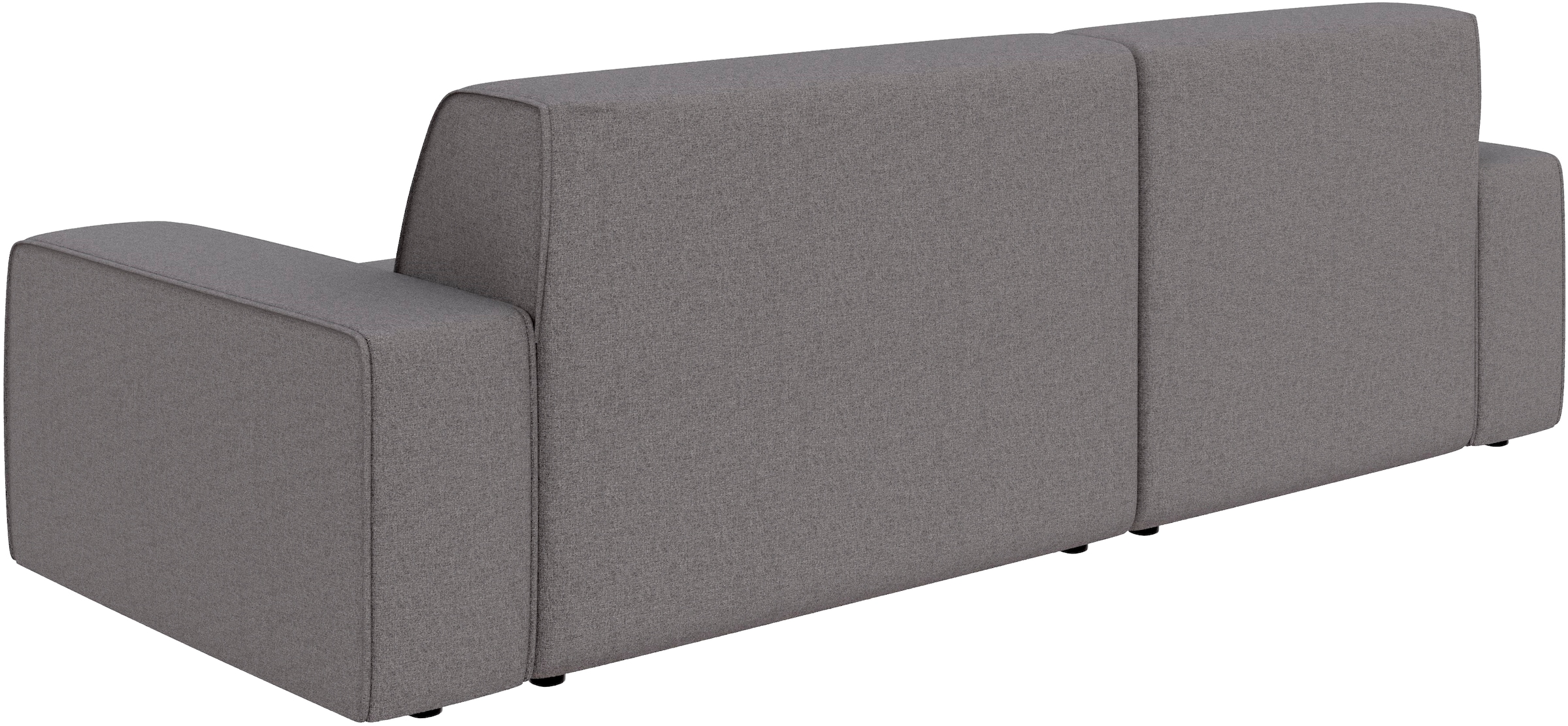 TRENDMANUFAKTUR Ecksofa »Graz, wahlweise mit Sitzvorschub und Bettkasten, L-Form, Breite 246 cm«, in Cord-, haustierfreundlichem LEO Struktur- oder LUMOS-3D-Bezug