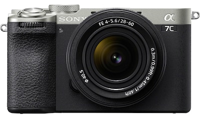 Systemkamera »Alpha 7C II«, FE 28-60mm f4-5.6, 33 MP, 2,1 fachx opt. Zoom,...