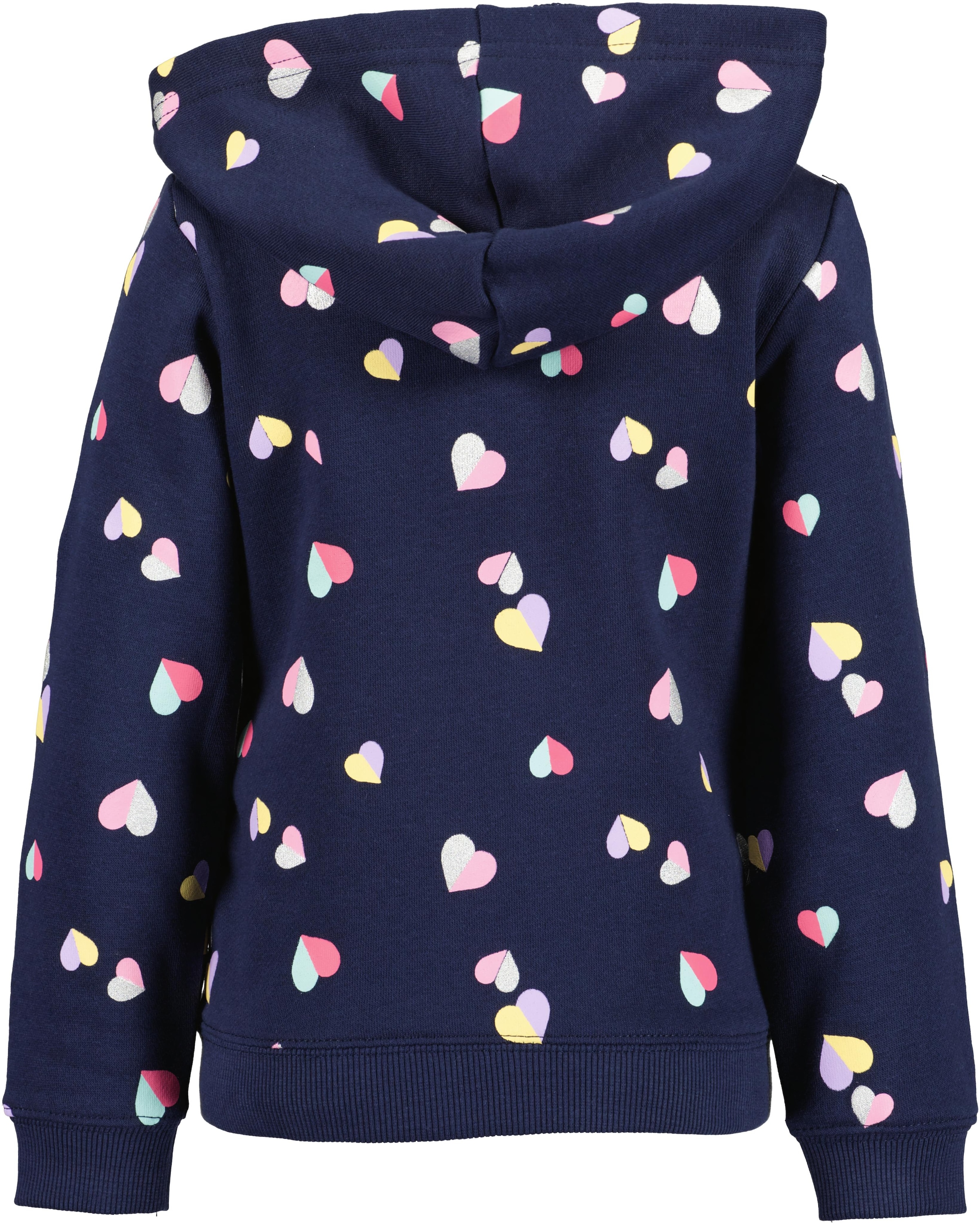 Blue Seven Kapuzensweatjacke 1 tlg. allover bedruckt