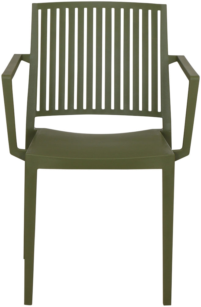 Siena Garden Gartensessel »Lane 2er Set Stapelsessel olive« Set, 2 Stk. tlg. Gestell, Polypropylen/Glasfaser