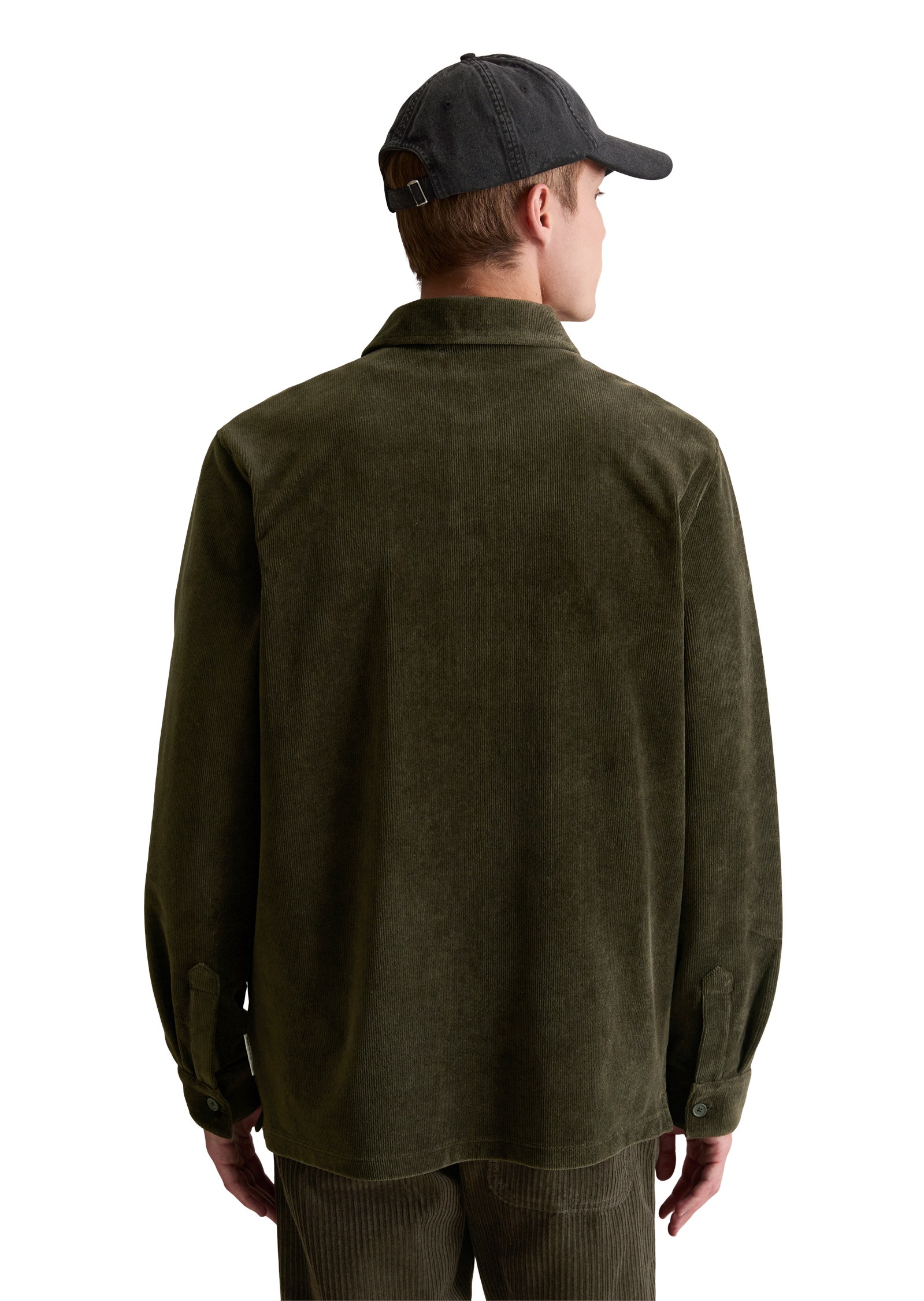 Marc O'Polo DENIM Langarmhemd »aus softem Frottee-Cord«