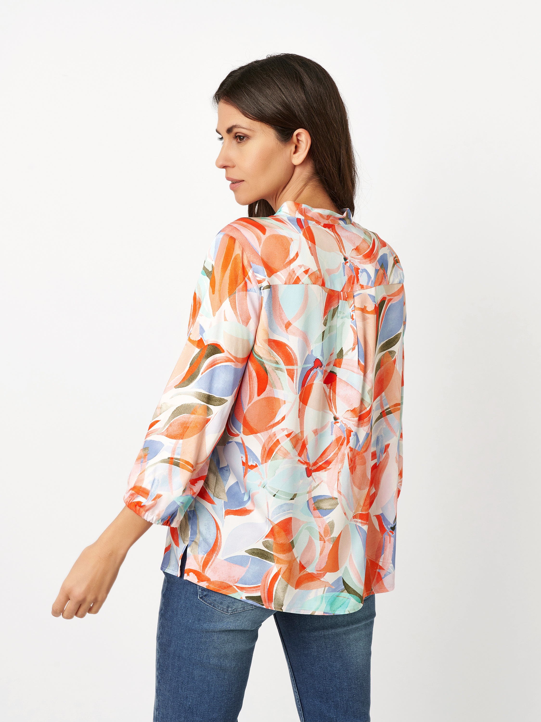 TONI Druckbluse »Alisa«, mit floralem Muster, 3/4 Arm
