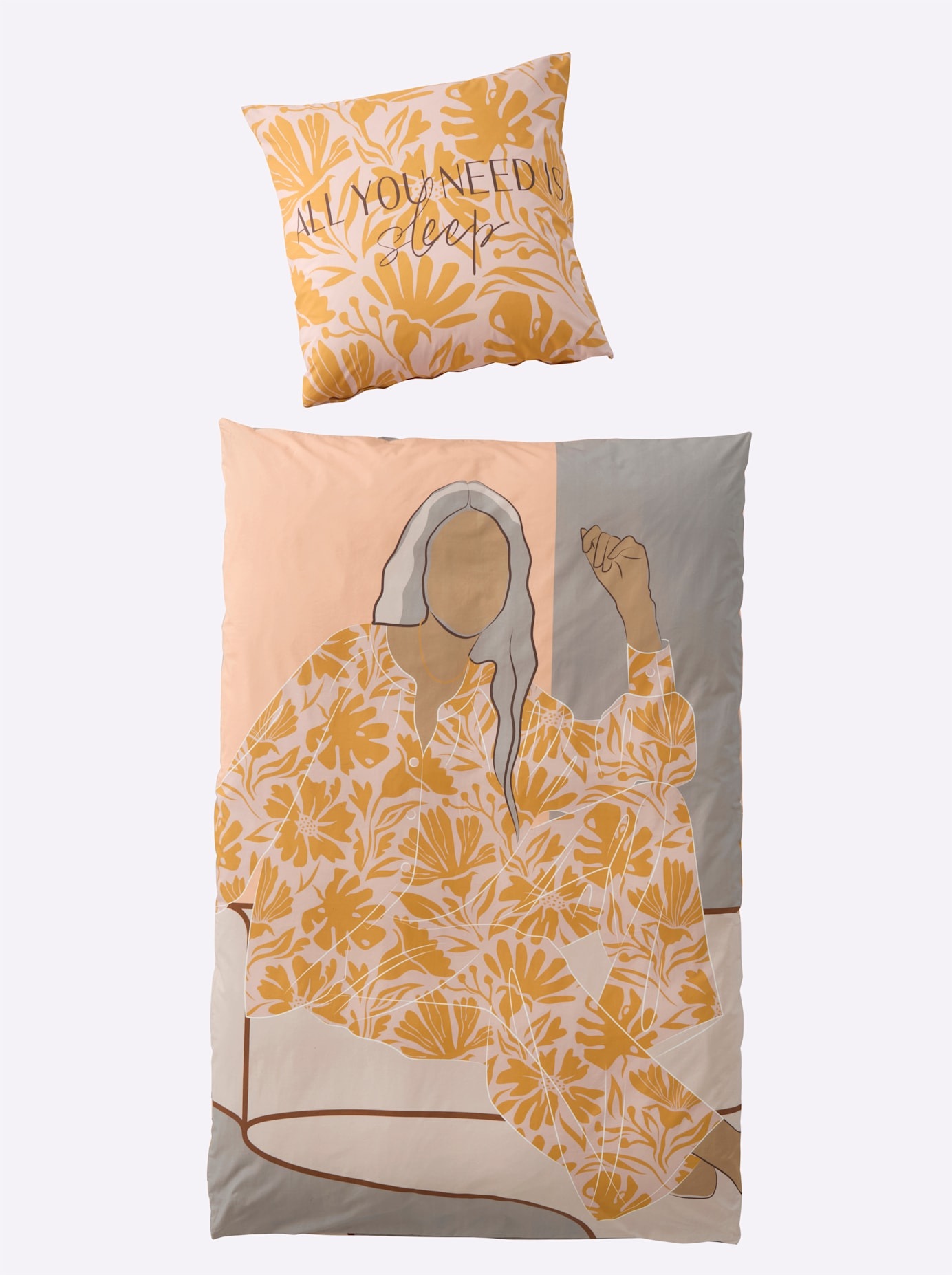 heine home Bettwäsche 2 Stk. tlg. günstig online kaufen
