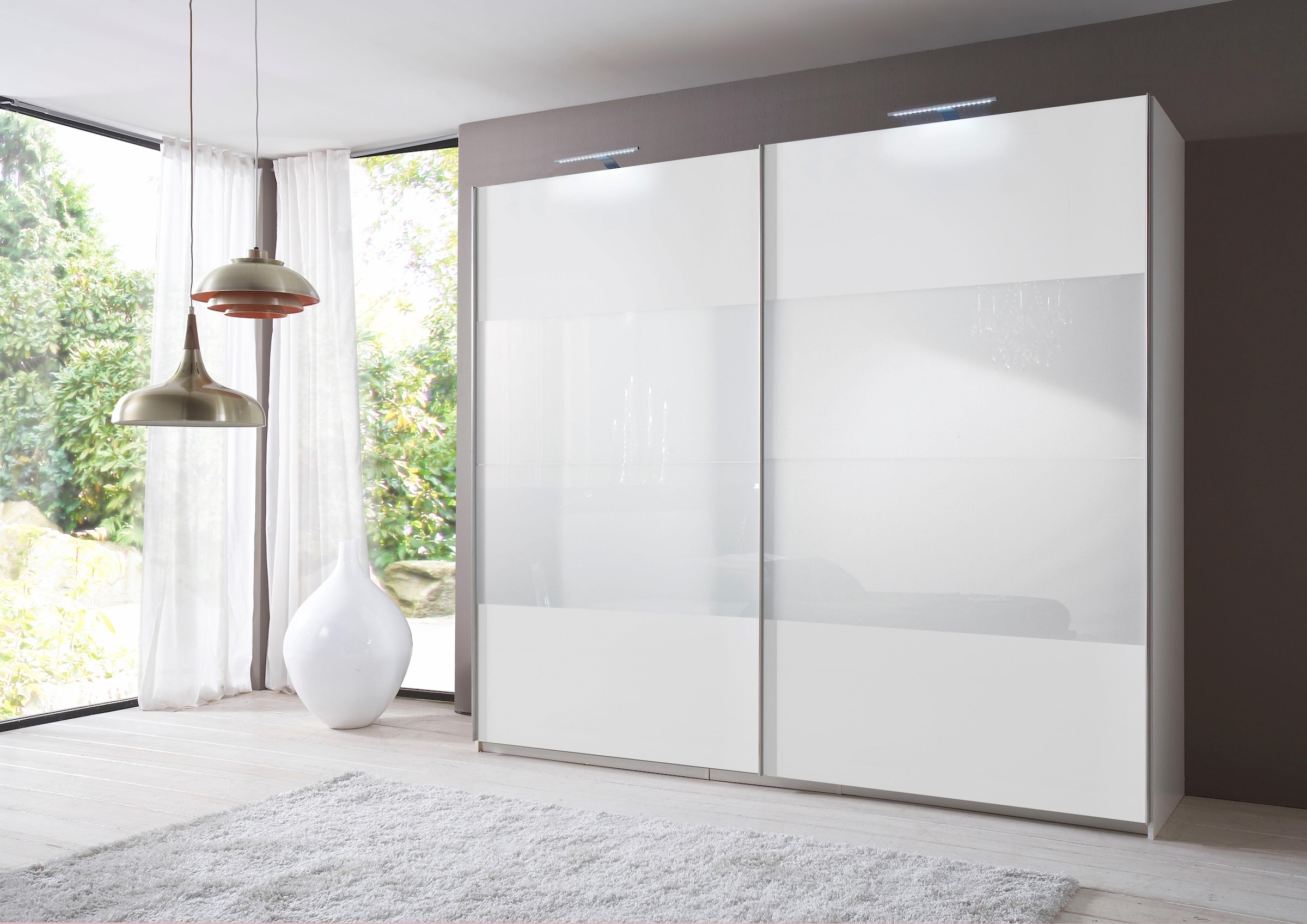 Wimex Schwebetürenschrank »Easy«, mit Teilglas
