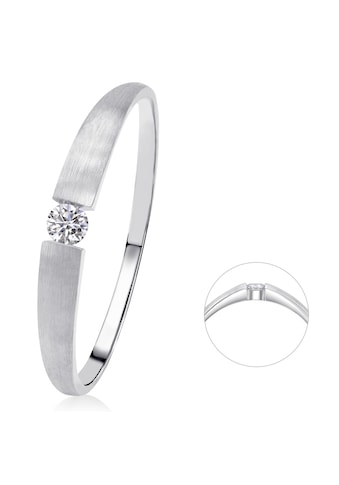 Diamantring »0,03 ct Diamant Brillant Ring aus 585 Weißgold«