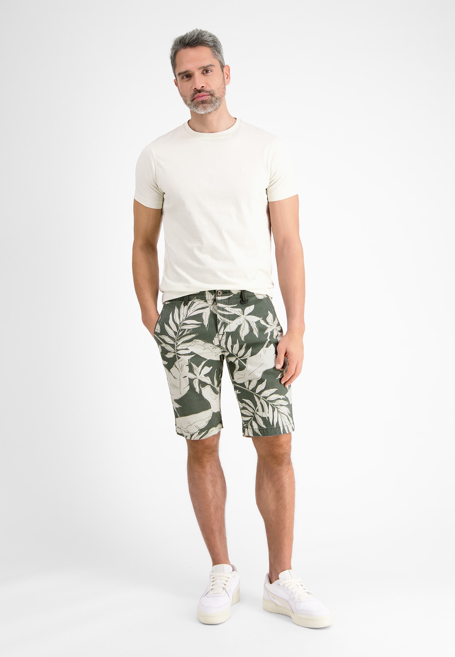 LERROS Bermudas »LERROS Bermuda mit Alloverprint«