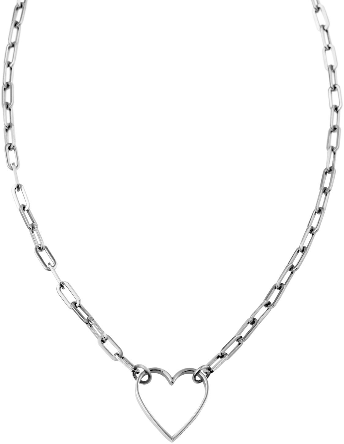 Liebeskind Berlin Kette mit Anhänger »Schmuck Geschenk Edelstahl Halskette Herz, LJ-0349-N-45«