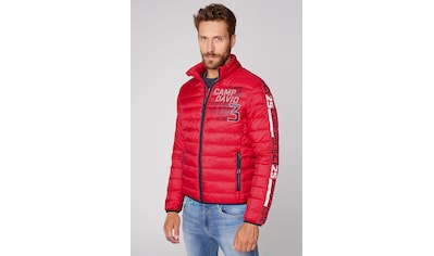 CAMP DAVID Outdoorjacke, mit Kapuze, mit Windbreaker-Bündchen im Ärmel ▷  kaufen | BAUR