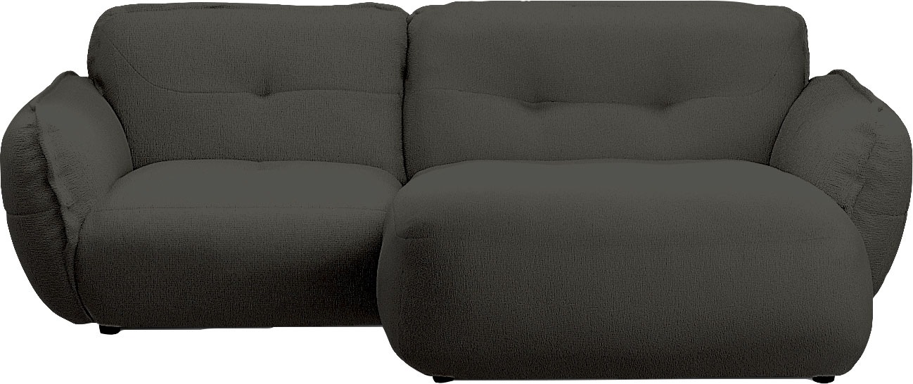 BETYPE Ecksofa »Be Fluffy«, Softes Sitzgefühl, moderne Kedernaht, hochwertiger Bezug