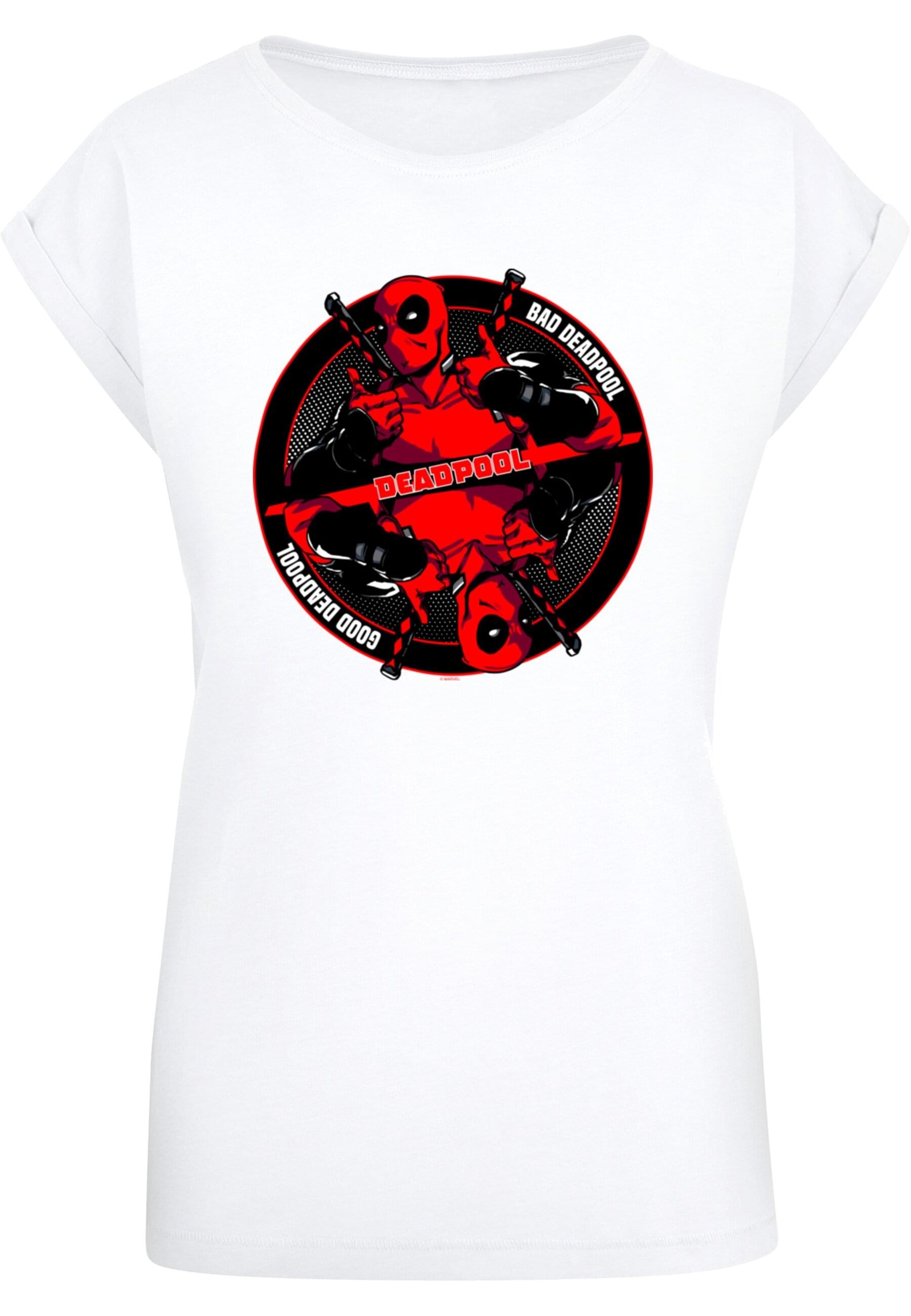ABSOLUTE CULT T-Shirt "ABSOLUTE CULT Damen Ladies Deadpool - Good Bad T-Shi günstig online kaufen
