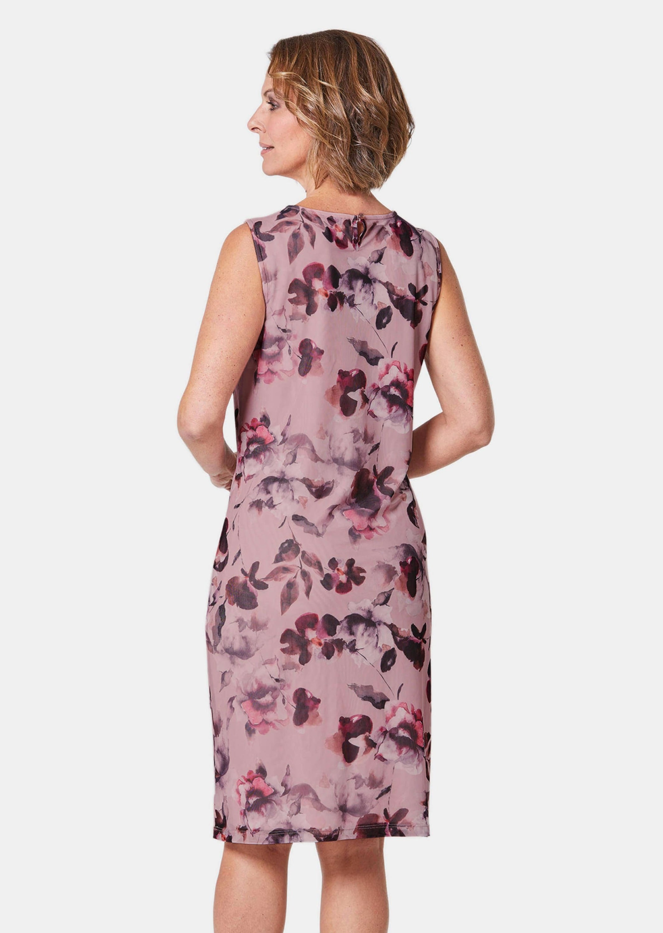 GOLDNER Abendkleid »Kleid Elegantes Kleid aus weichem Mesh«