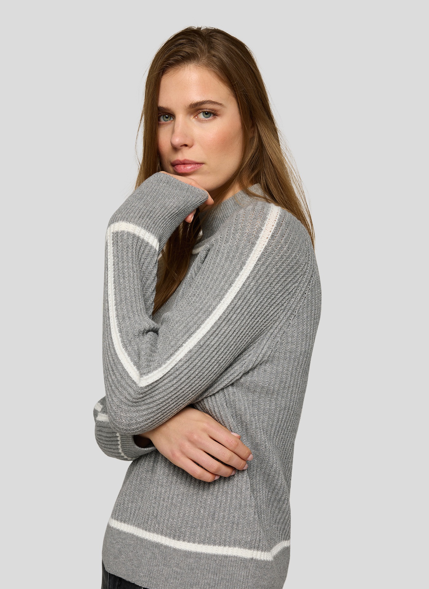 RABE Pullover Women's Gray 44 6